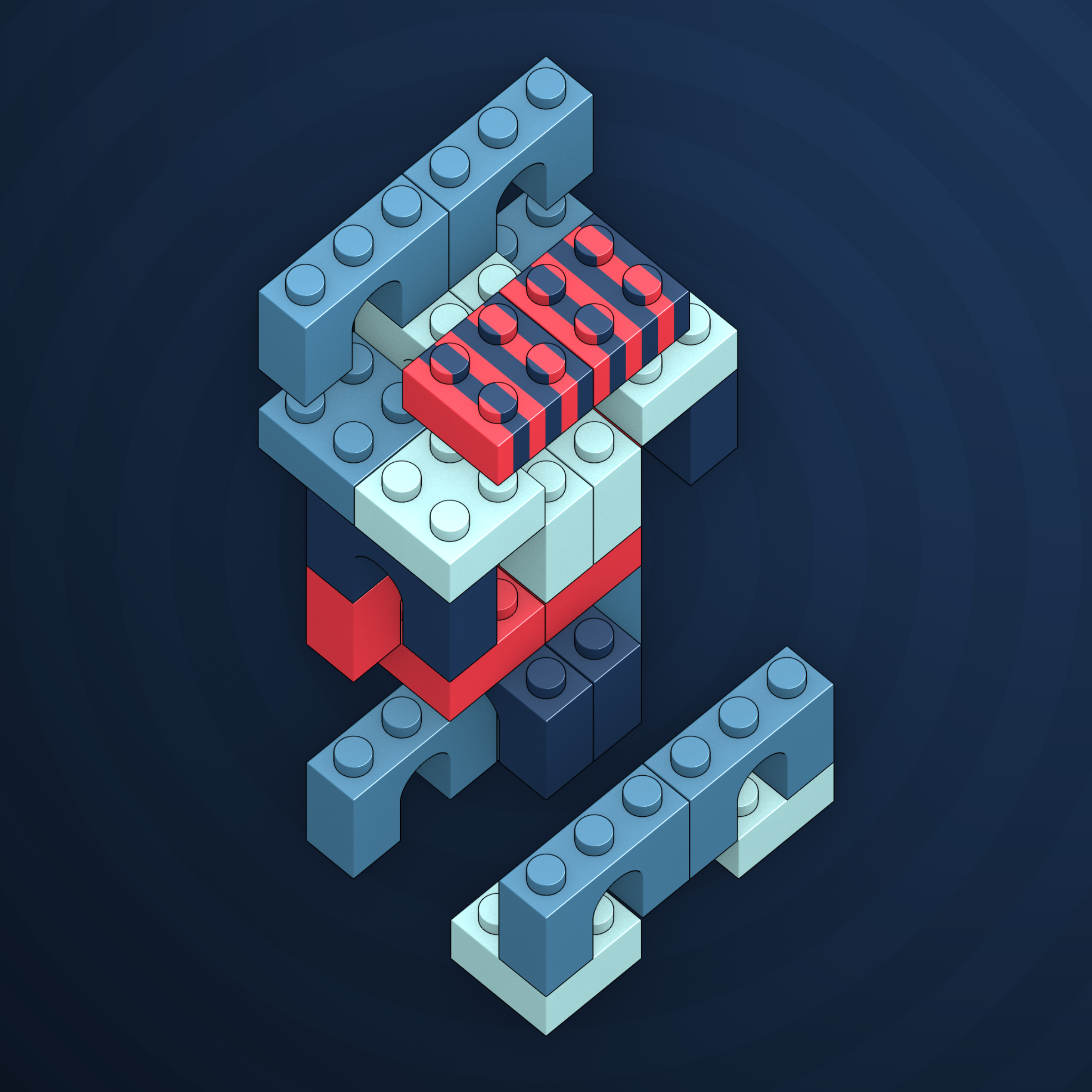 Art Blocks - Art Blocks v2 - Click #199 - NFT # 263000199