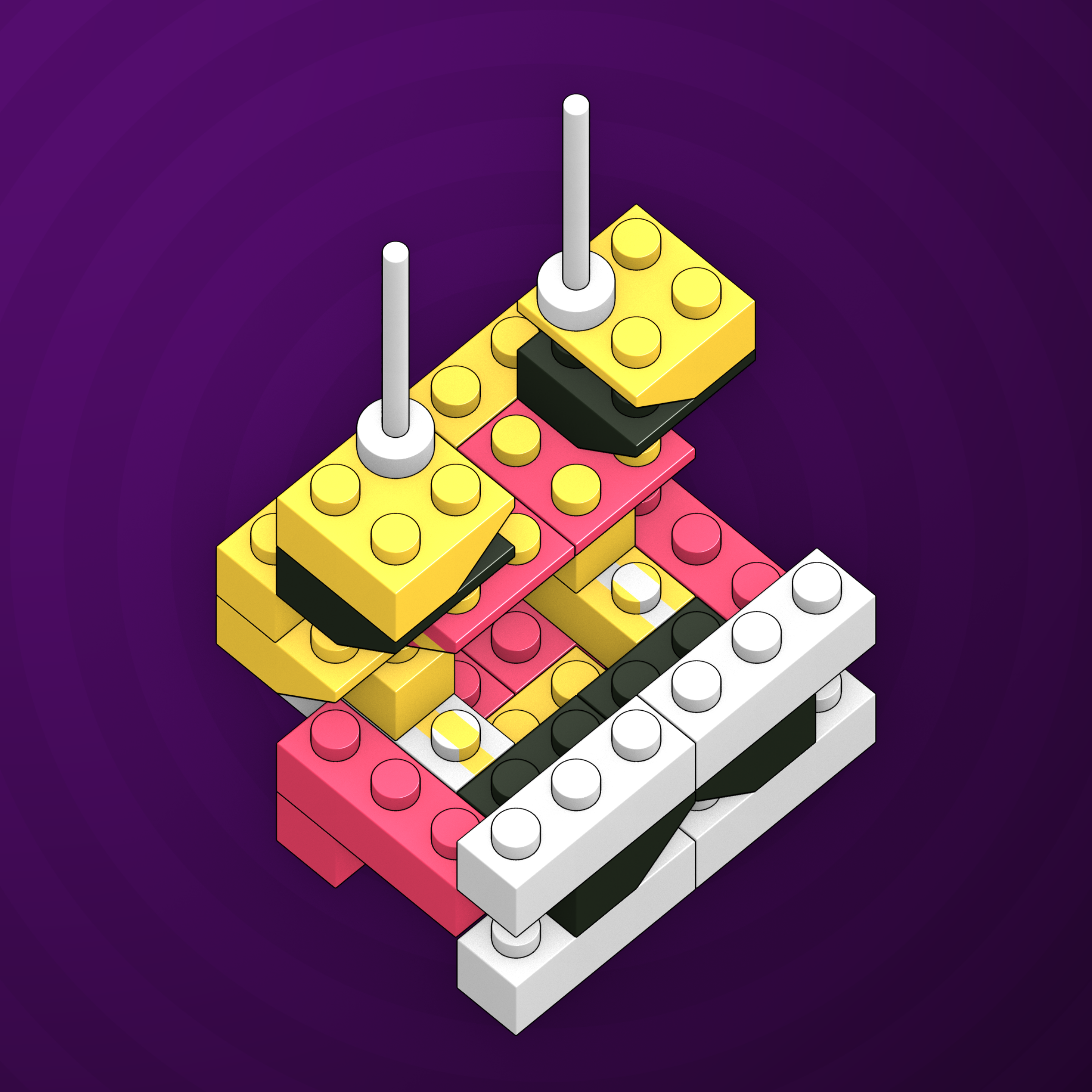 Art Blocks - Art Blocks v2 - Click #206 - NFT # 263000206