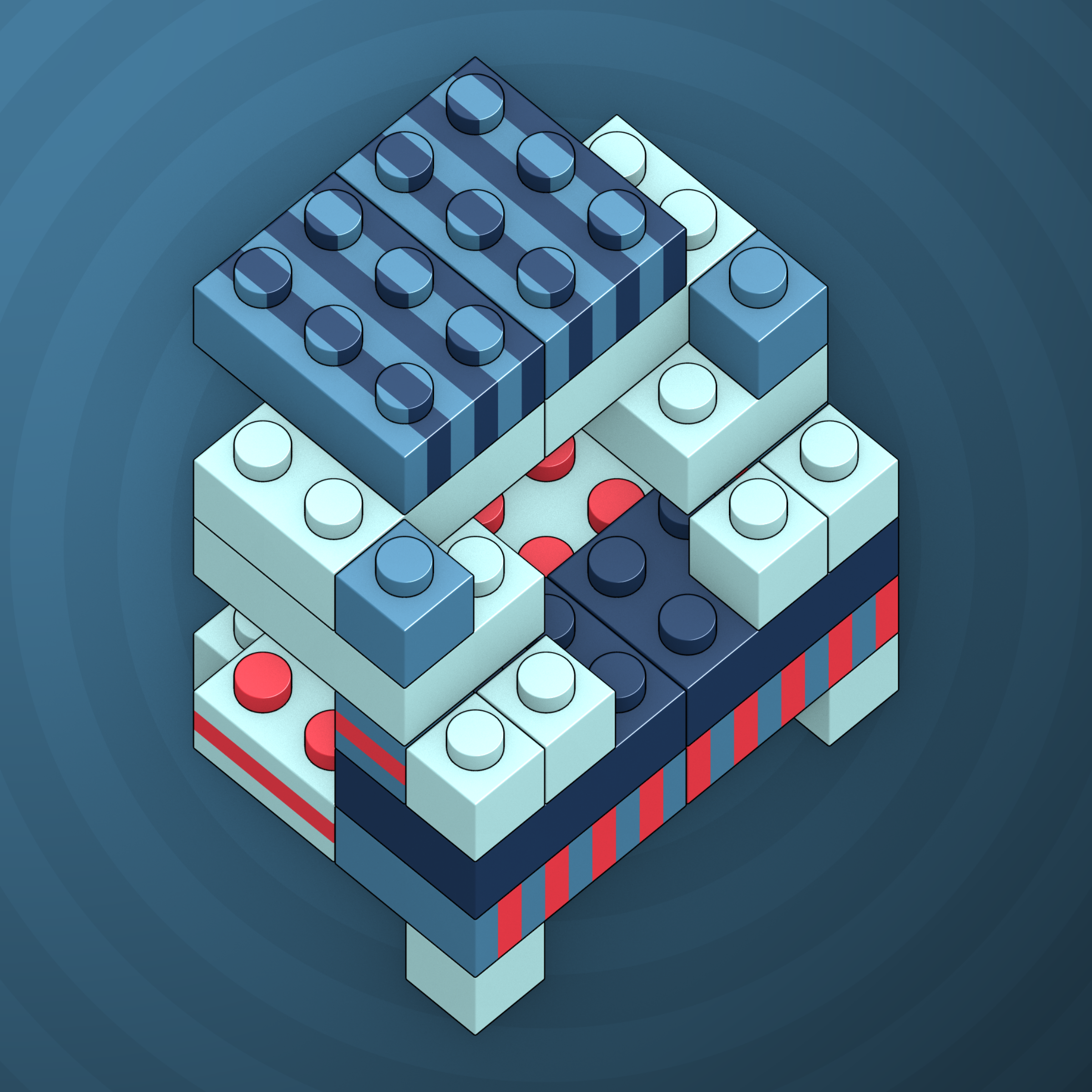 Art Blocks - Art Blocks v2 - Click #207 - NFT # 263000207