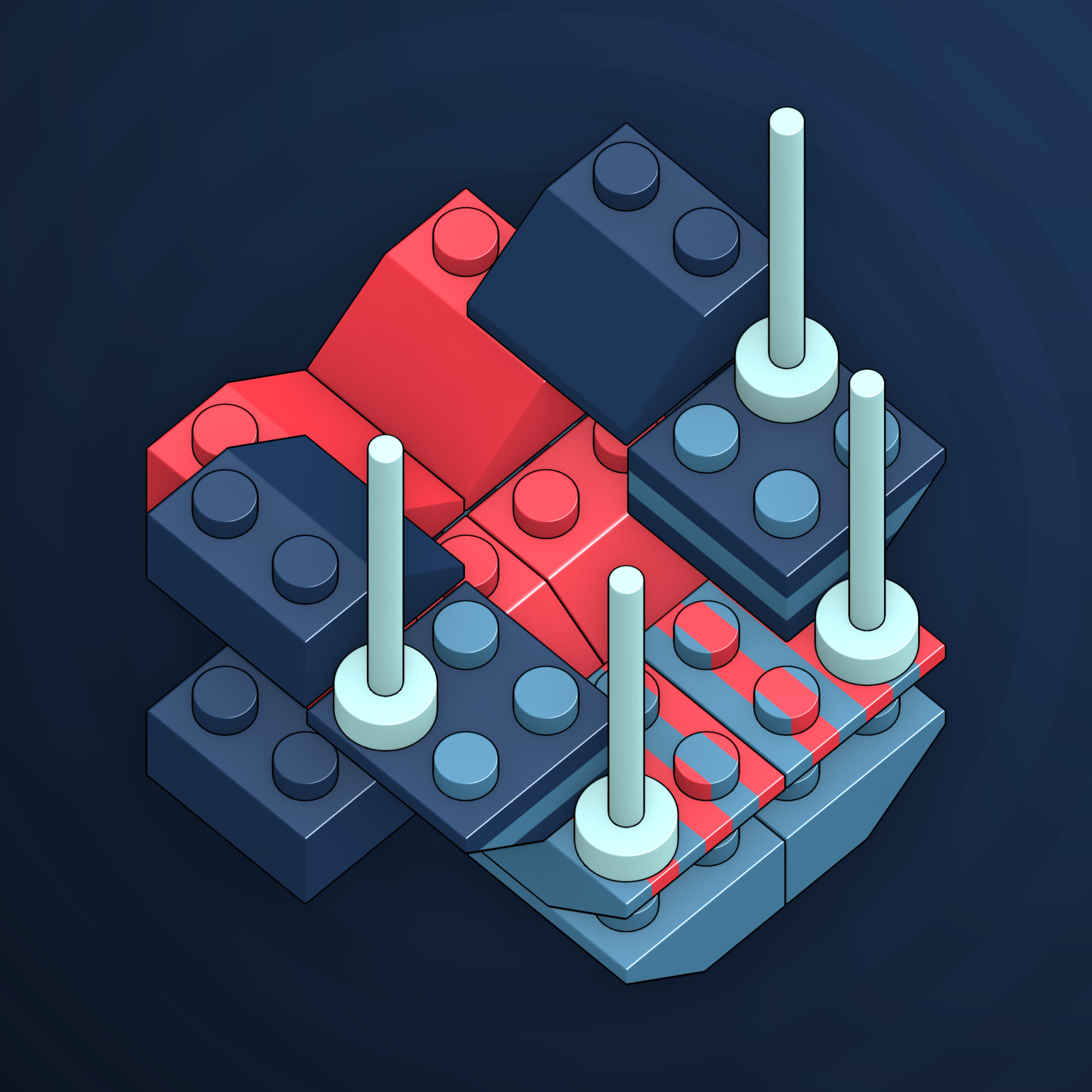 Art Blocks - Art Blocks v2 - Click #214 - NFT # 263000214