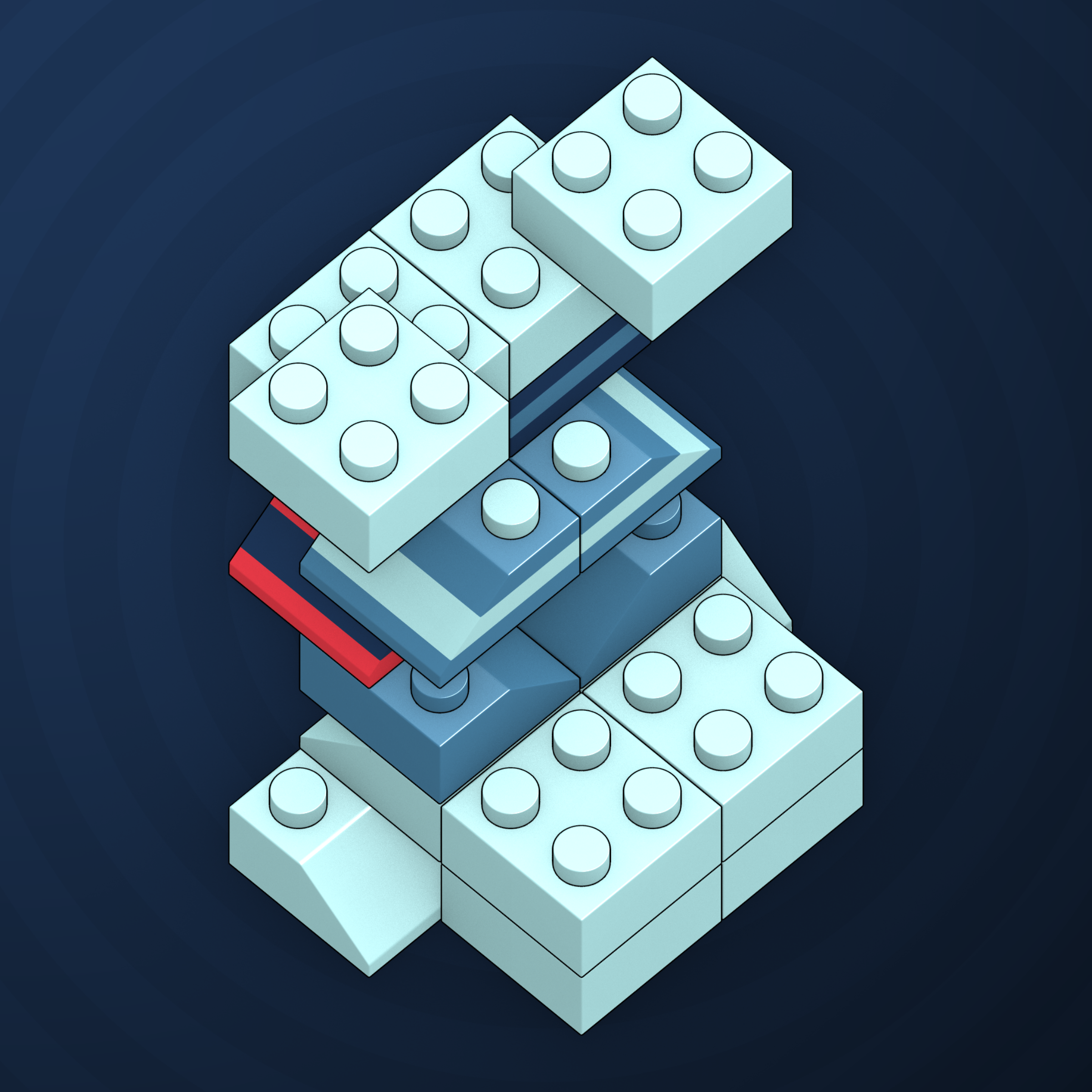 Art Blocks - Art Blocks v2 - Click #224 - NFT # 263000224