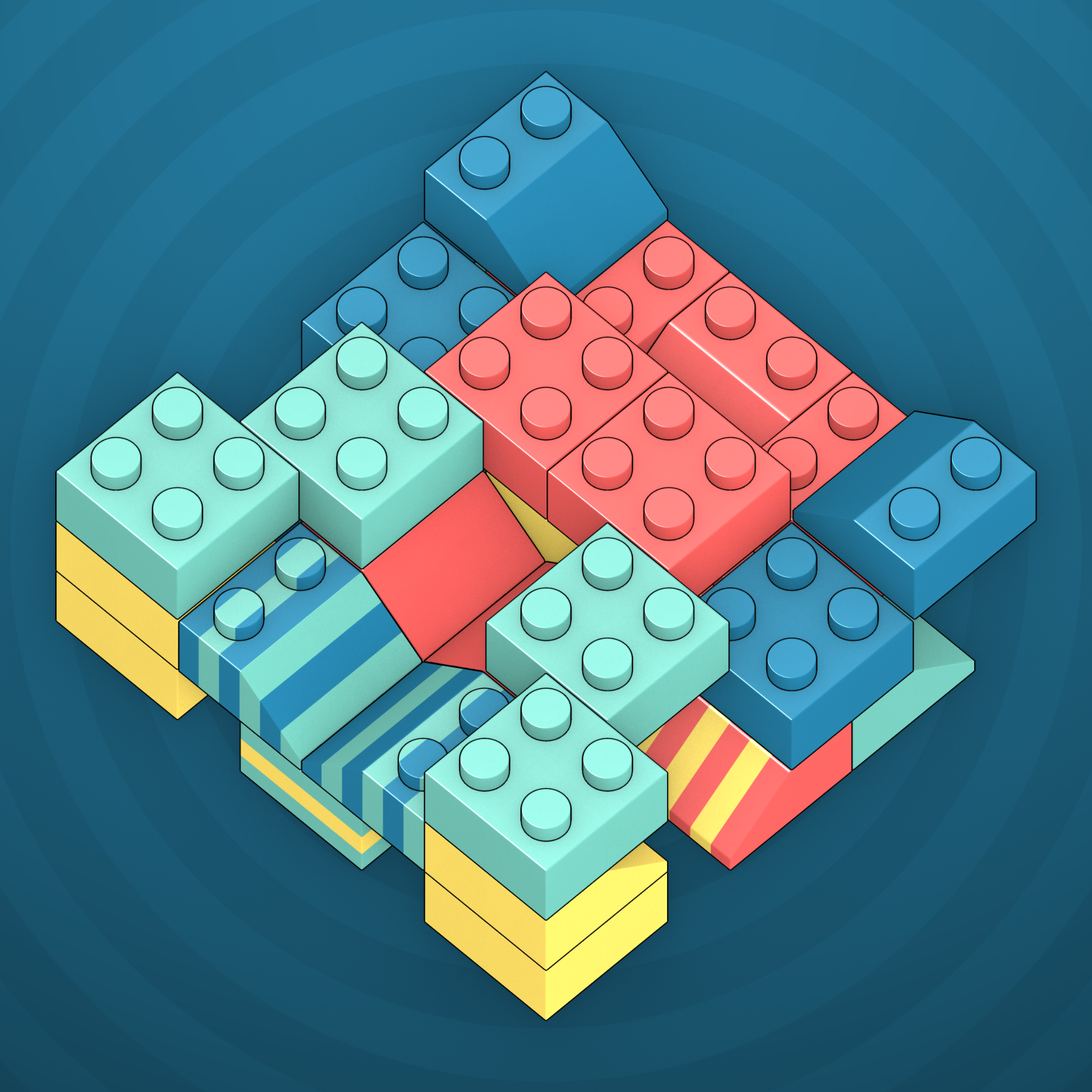 Art Blocks - Art Blocks v2 - Click #228 - NFT # 263000228