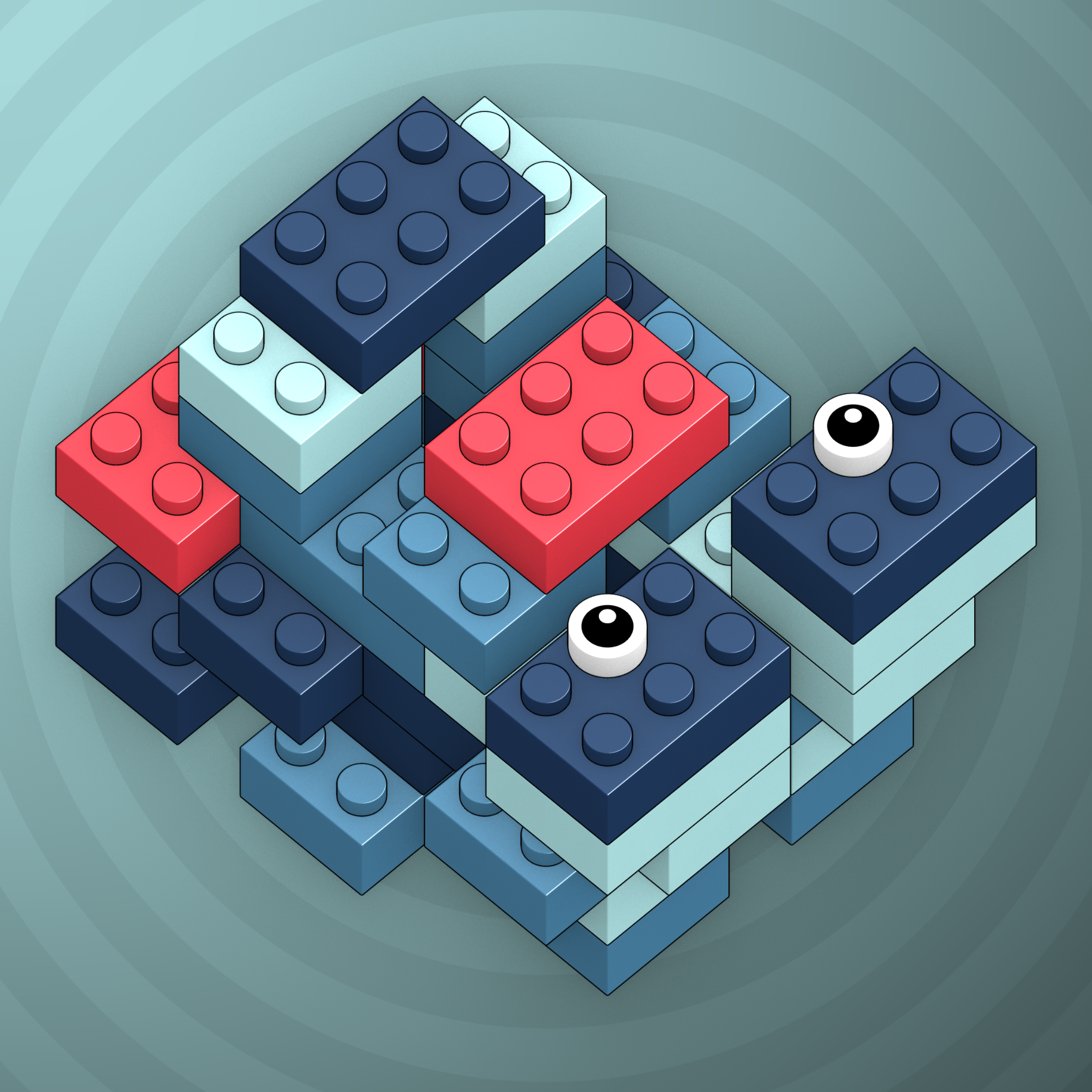 Art Blocks - Art Blocks v2 - Click #229 - NFT # 263000229