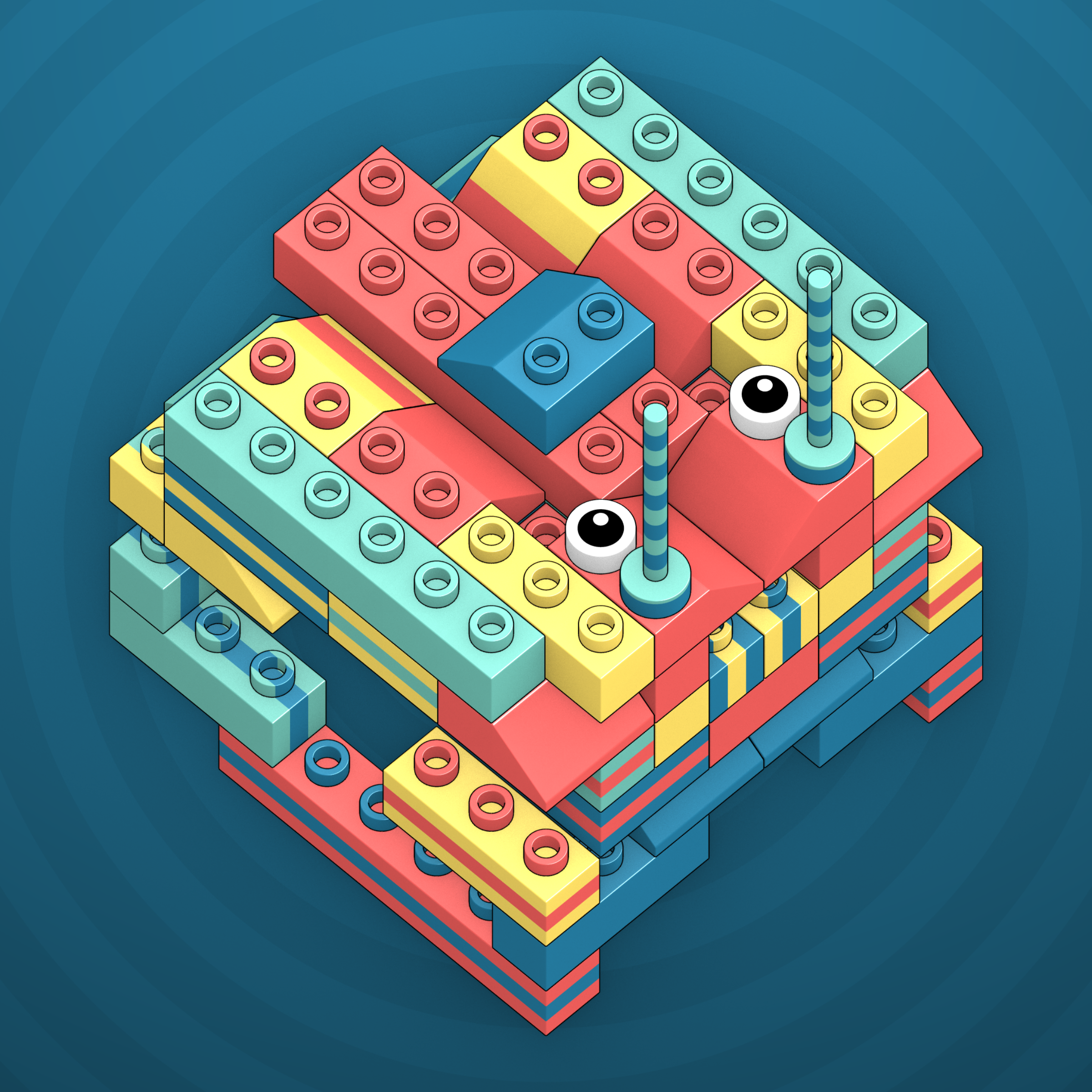 Art Blocks - Art Blocks v2 - Click #230 - NFT # 263000230