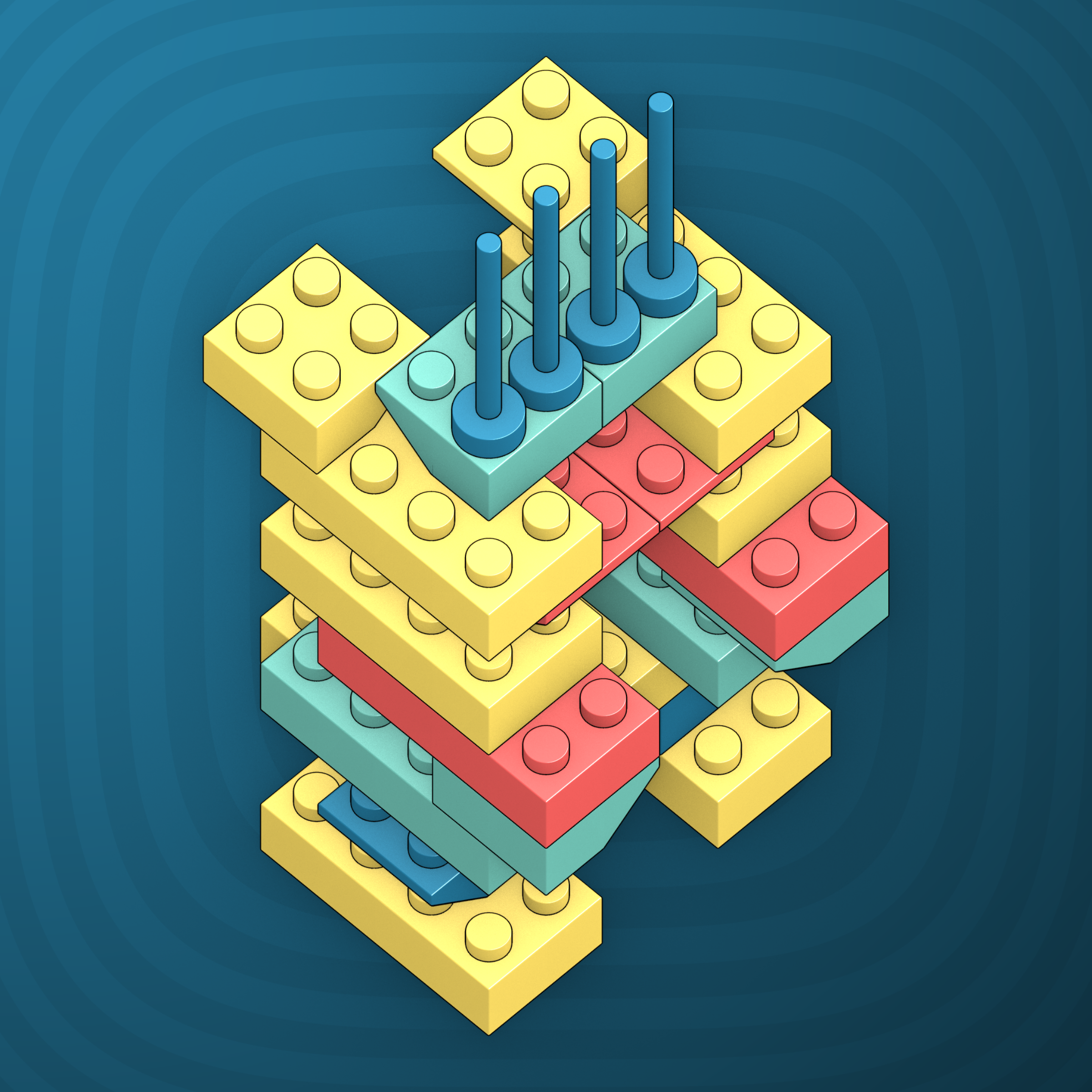 Art Blocks - Art Blocks v2 - Click #231 - NFT # 263000231