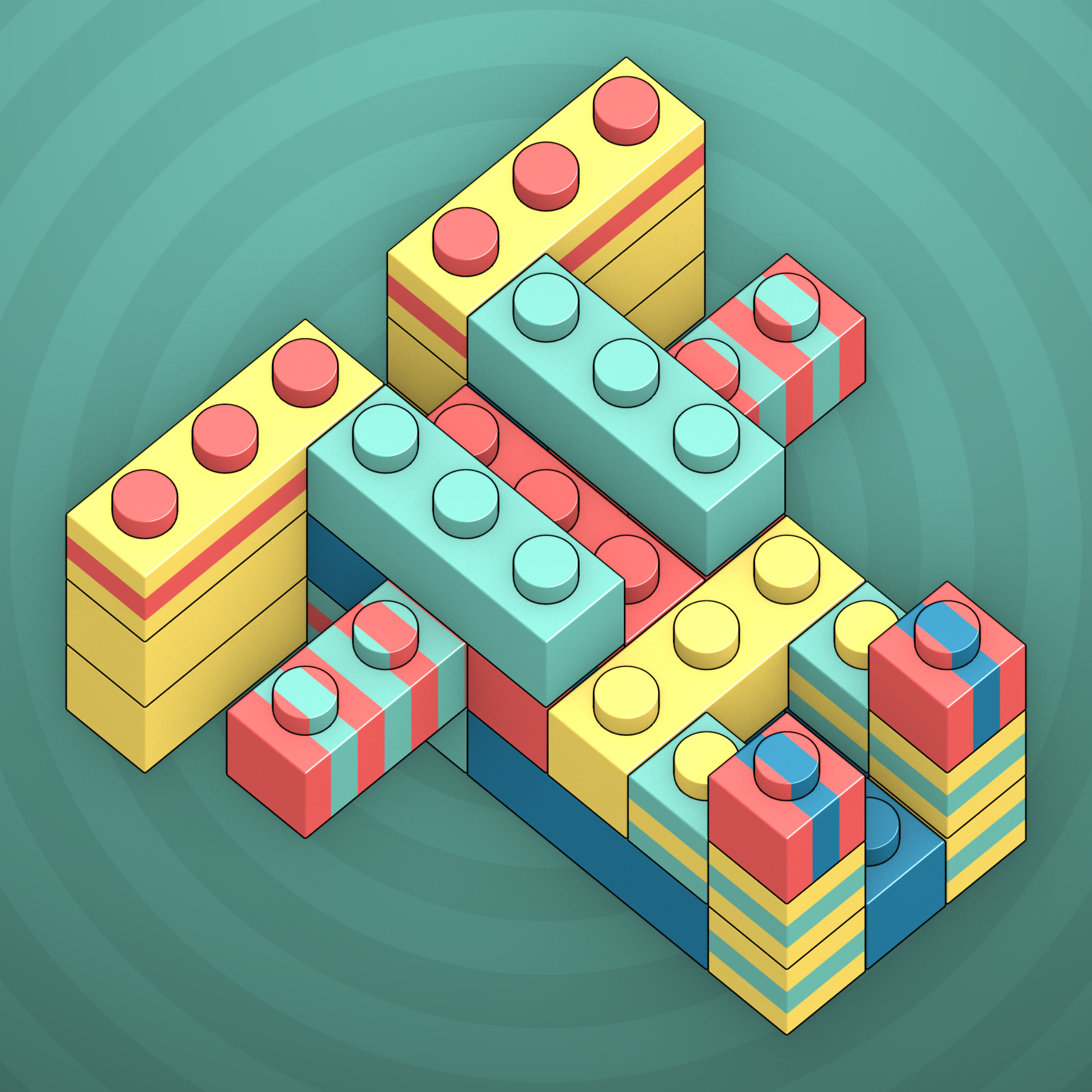 Art Blocks - Art Blocks v2 - Click #232 - NFT # 263000232