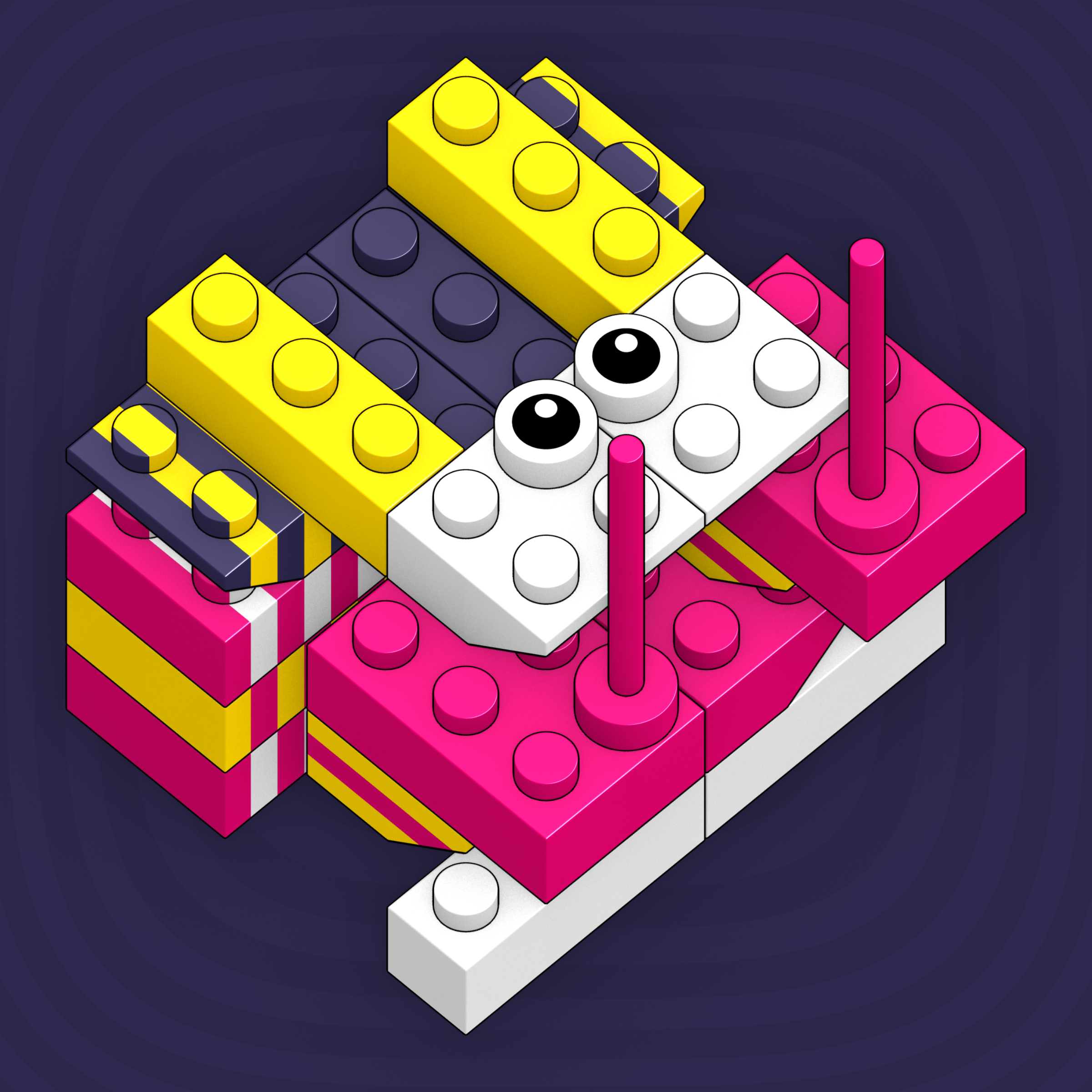 Art Blocks - Art Blocks v2 - Click #239 - NFT # 263000239