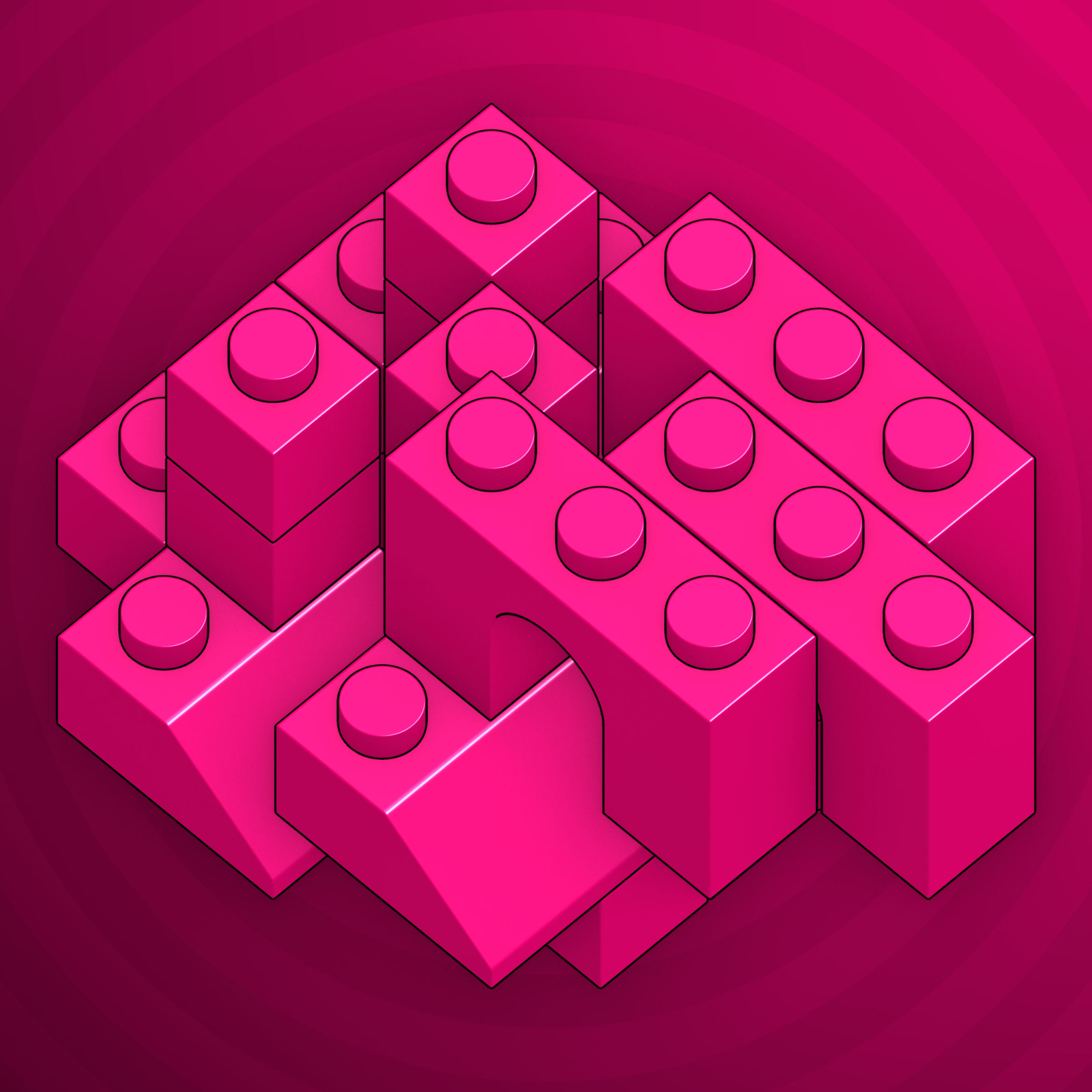 Art Blocks - Art Blocks v2 - Click #240 - NFT # 263000240