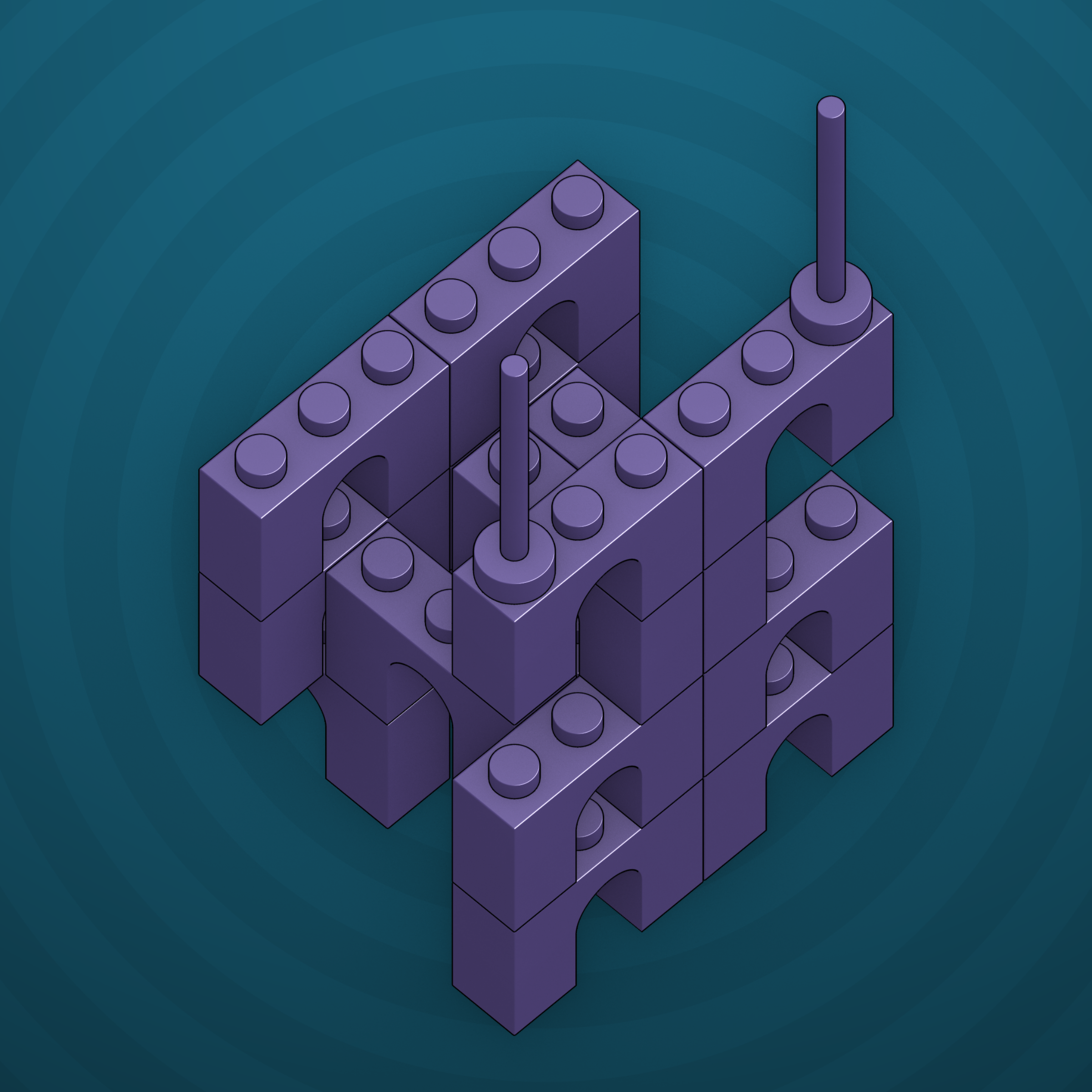 Art Blocks - Art Blocks v2 - Click #248 - NFT # 263000248