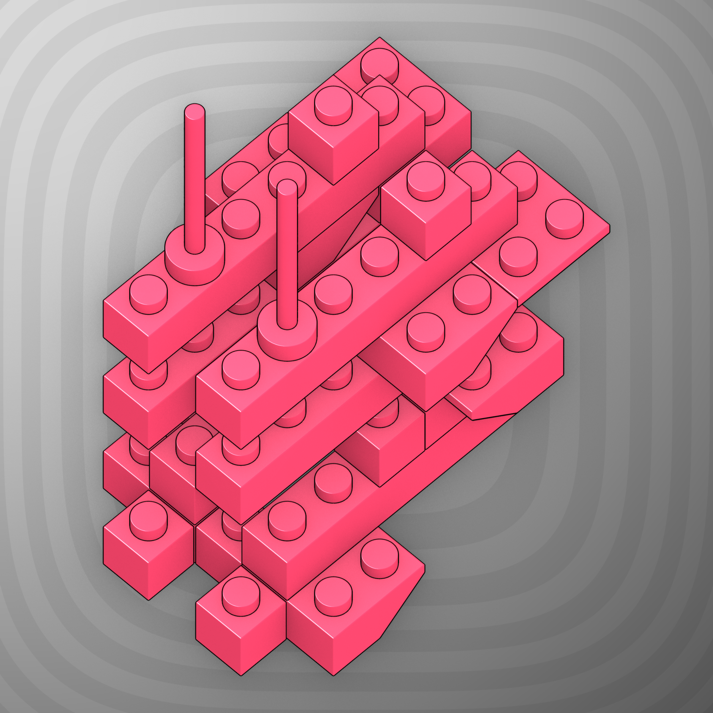 Art Blocks - Art Blocks v2 - Click #249 - NFT # 263000249