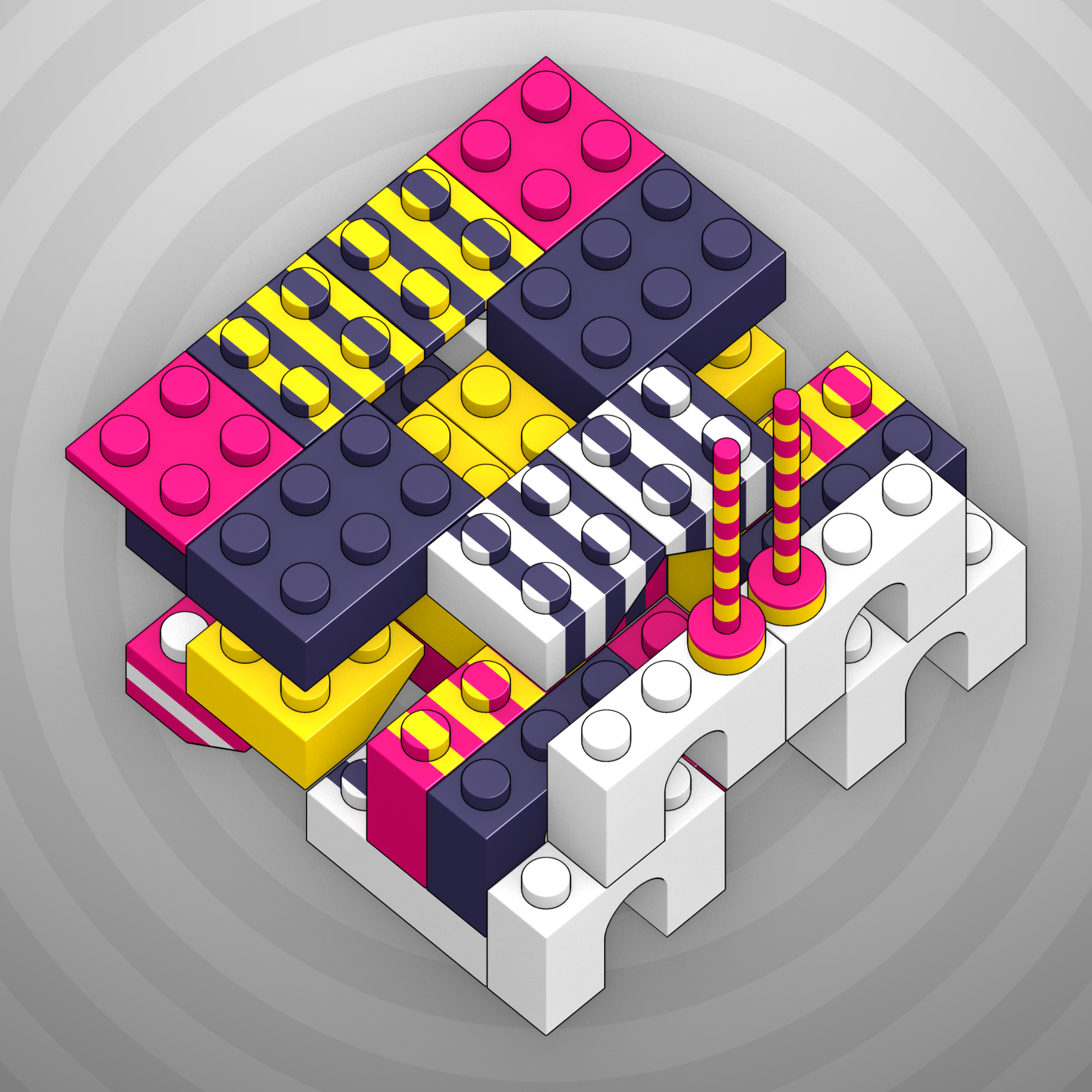 Art Blocks - Art Blocks v2 - Click #252 - NFT # 263000252