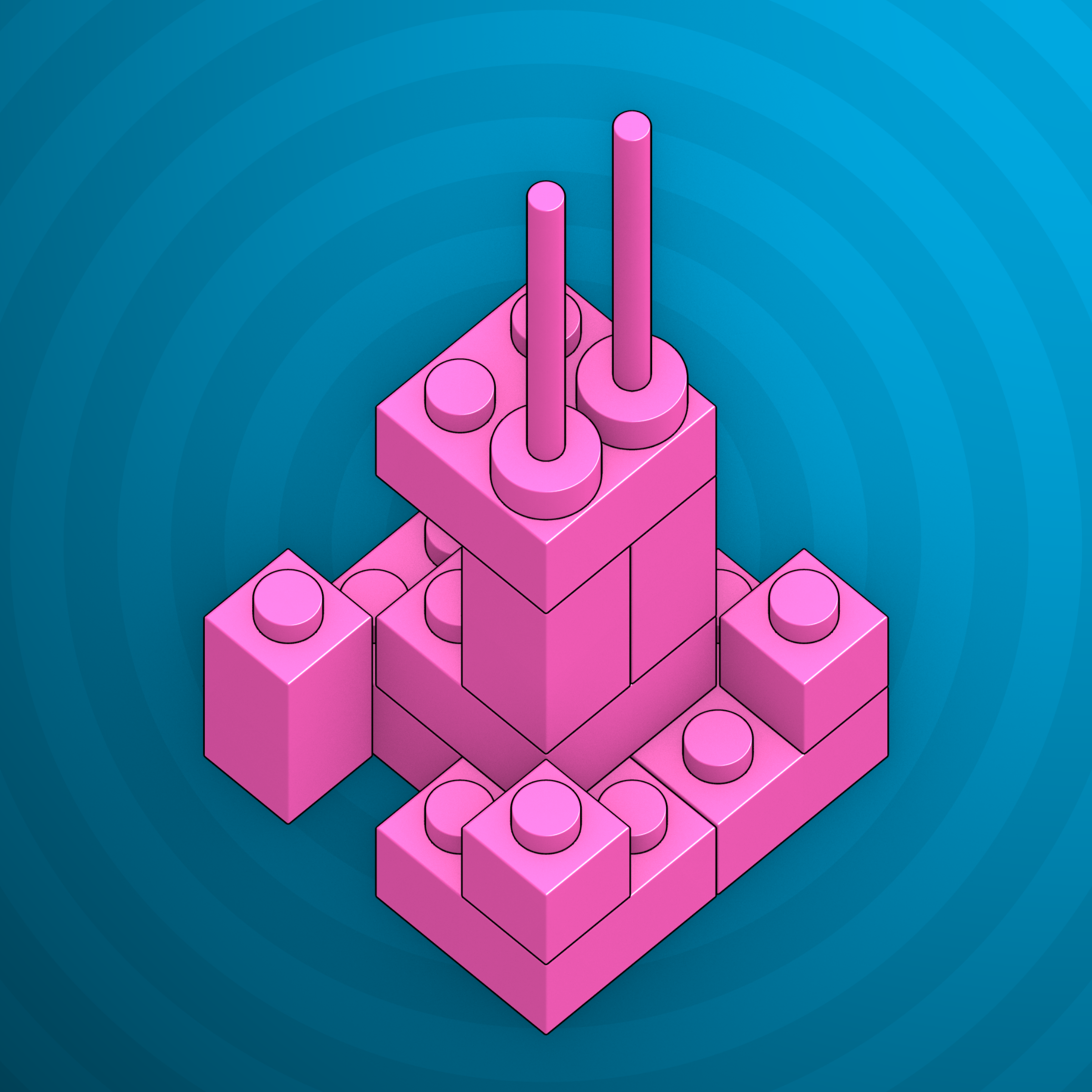 Art Blocks - Art Blocks v2 - Click #257 - NFT # 263000257