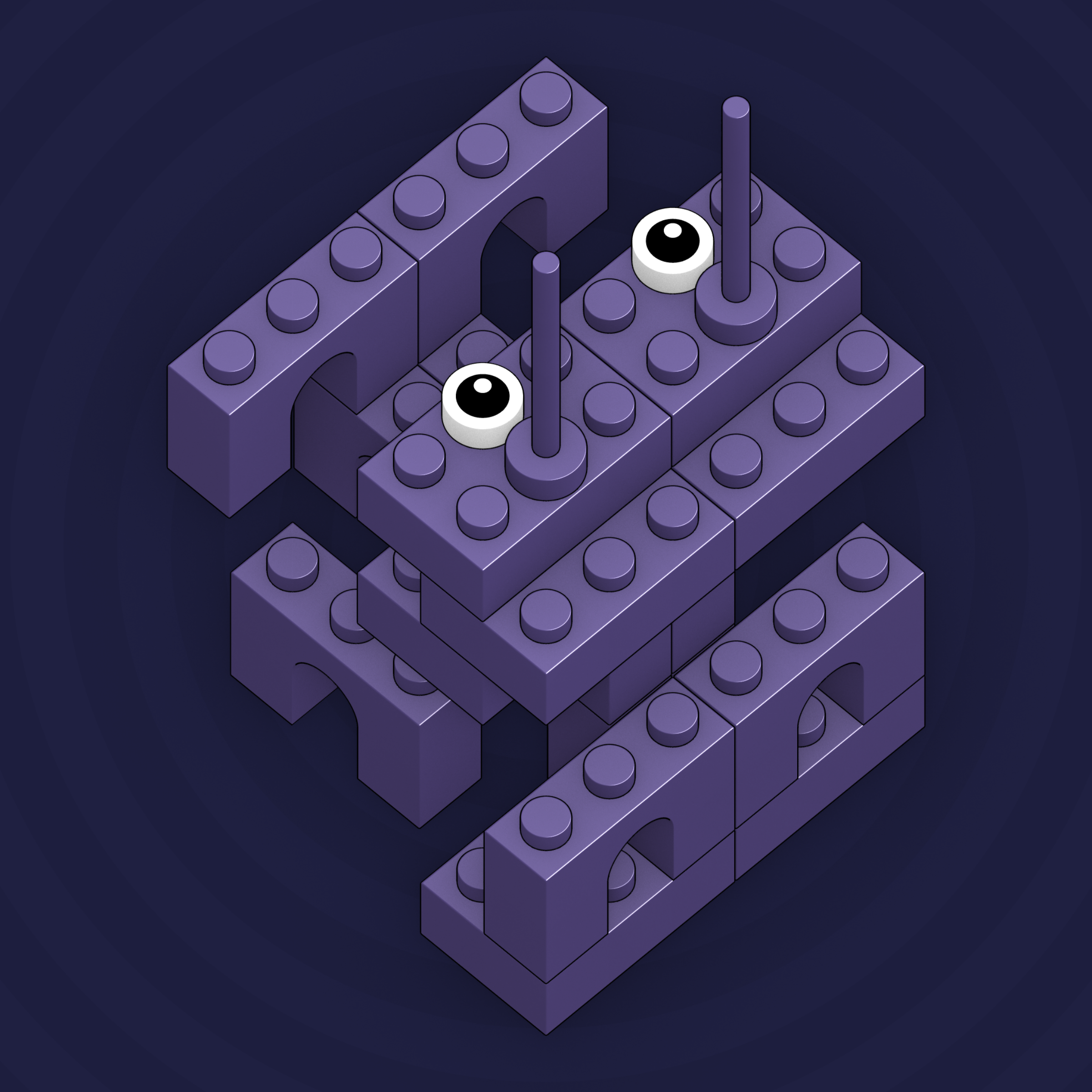 Art Blocks - Art Blocks v2 - Click #260 - NFT # 263000260