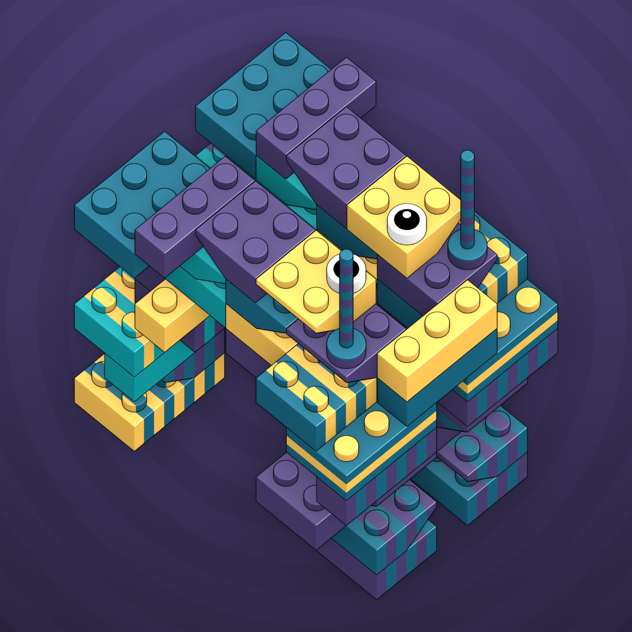 Art Blocks - Art Blocks v2 - Click #281 - NFT # 263000281