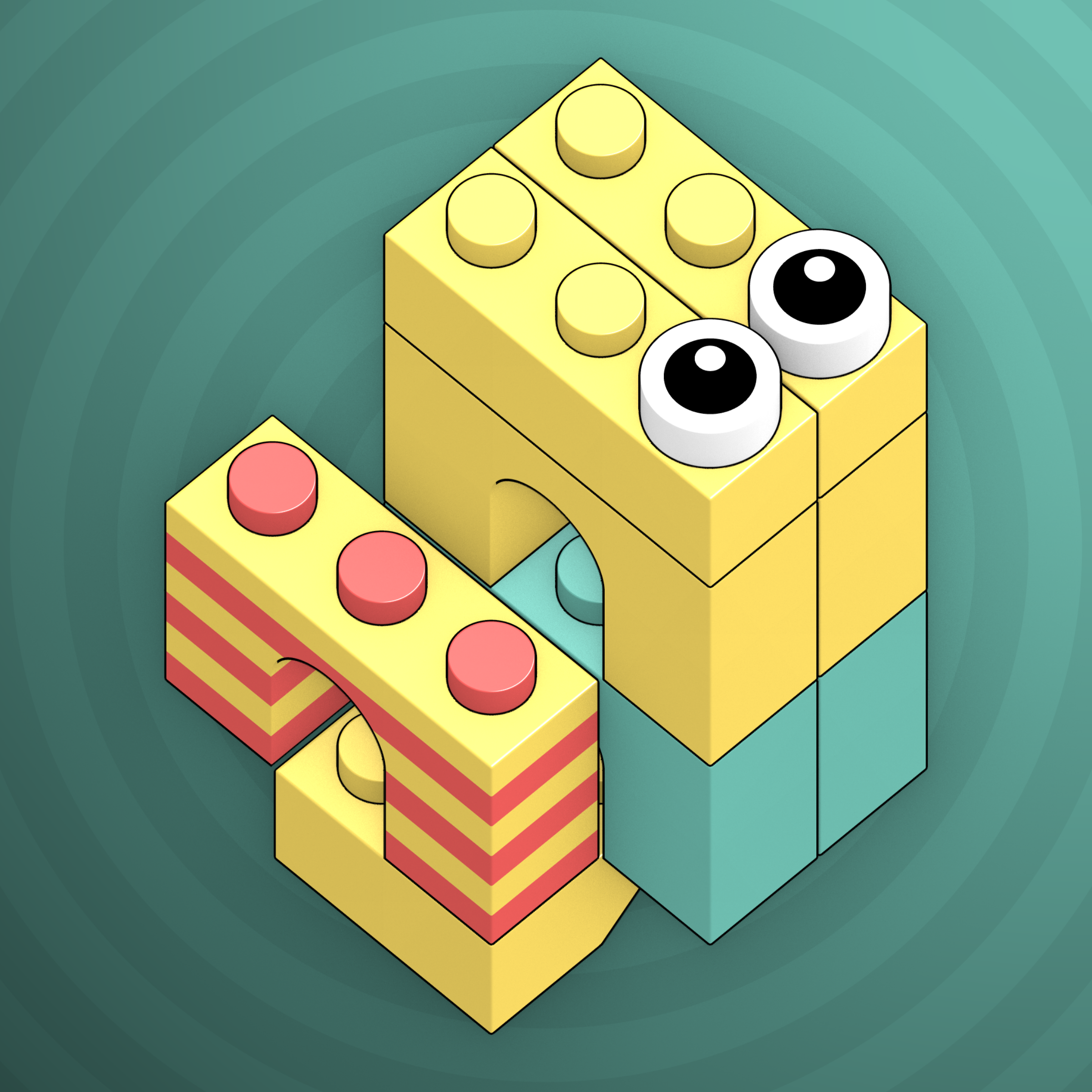 Art Blocks - Art Blocks v2 - Click #282 - NFT # 263000282