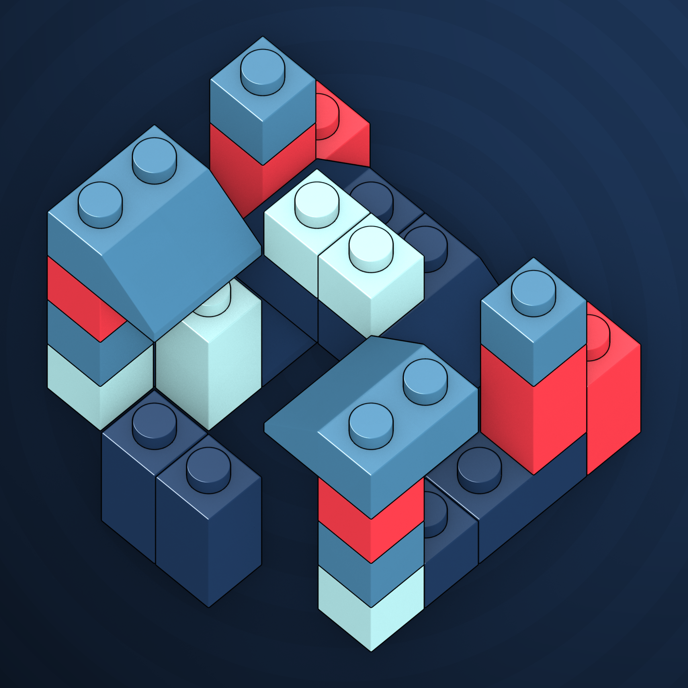 Art Blocks - Art Blocks v2 - Click #283 - NFT # 263000283