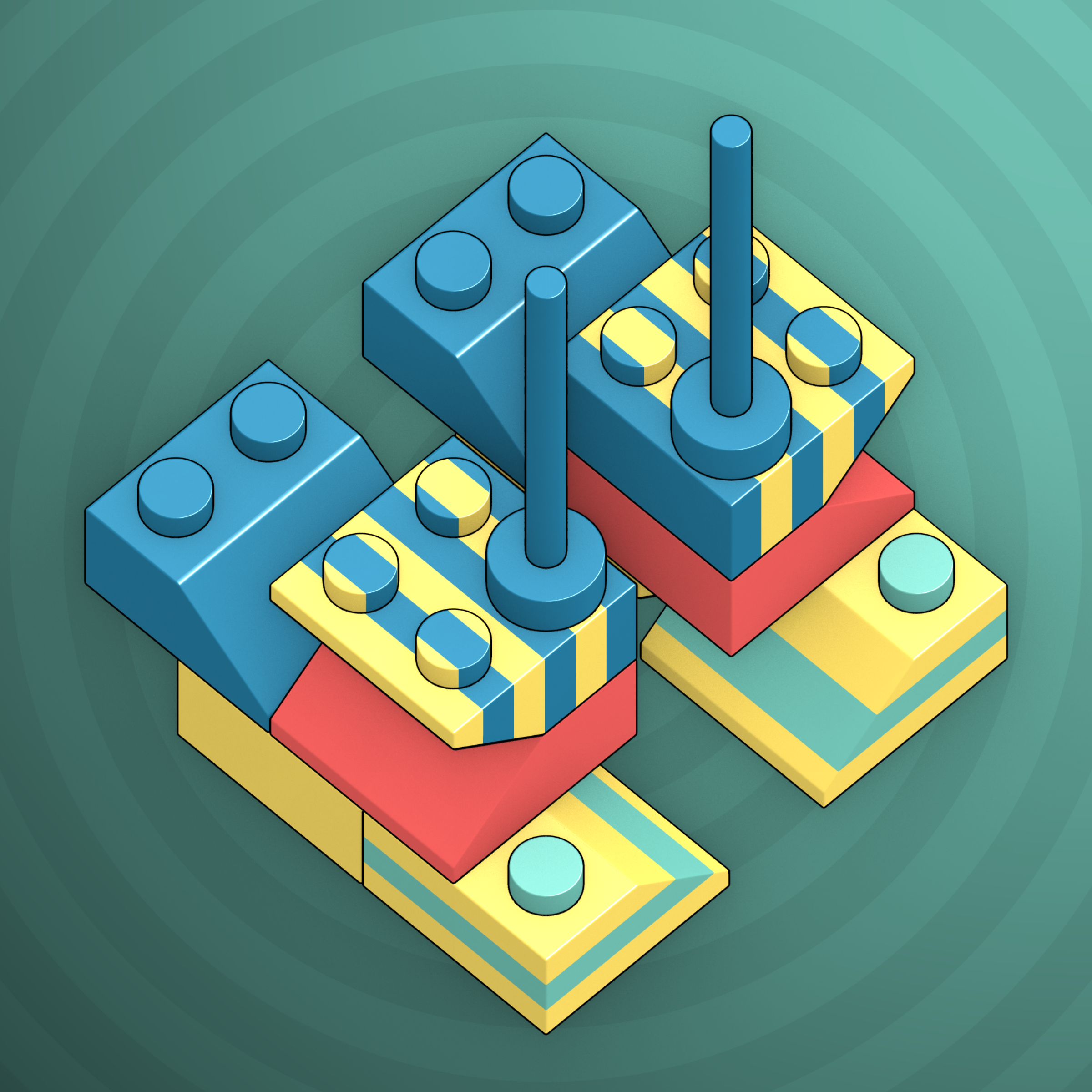 Art Blocks - Art Blocks v2 - Click #285 - NFT # 263000285