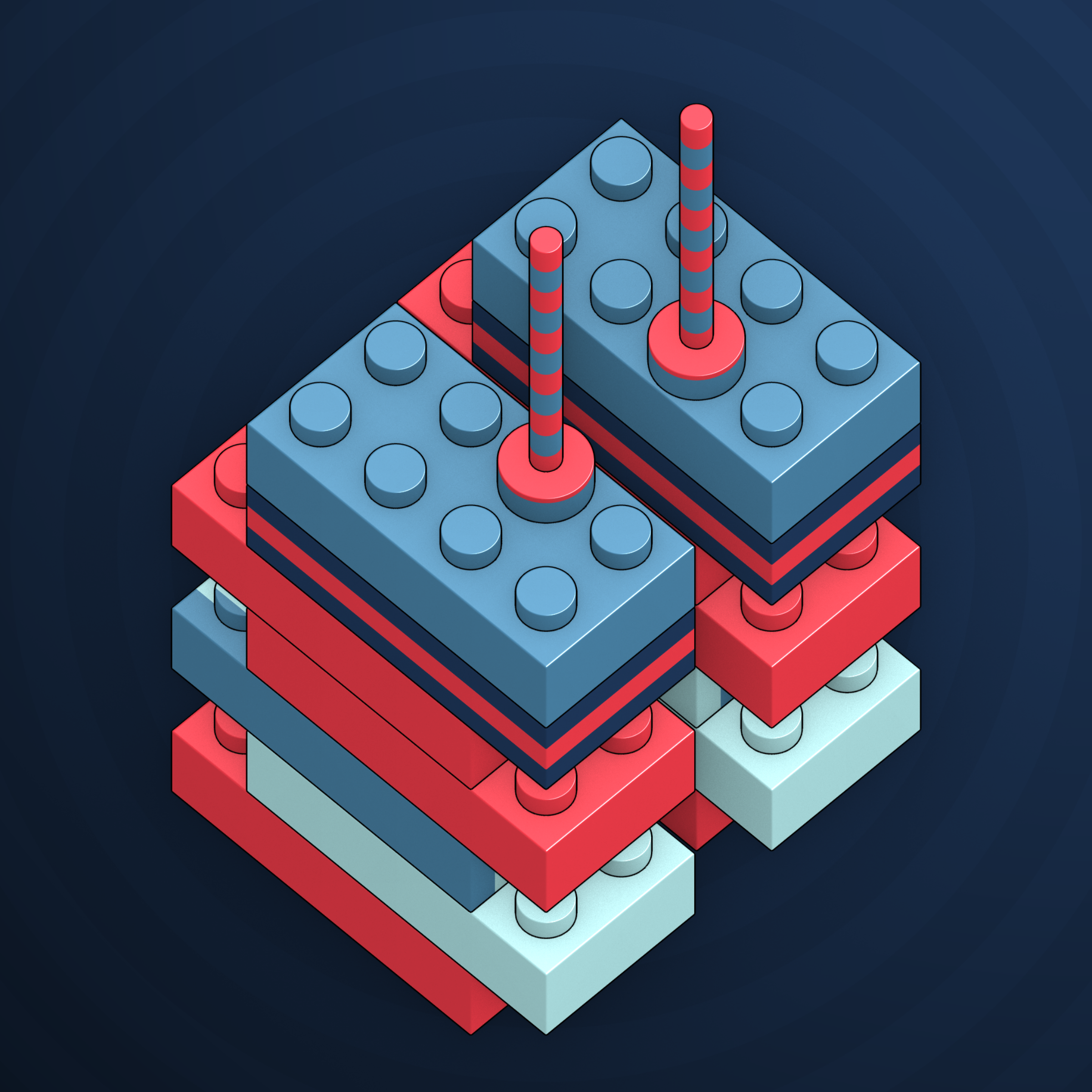 Art Blocks - Art Blocks v2 - Click #286 - NFT # 263000286