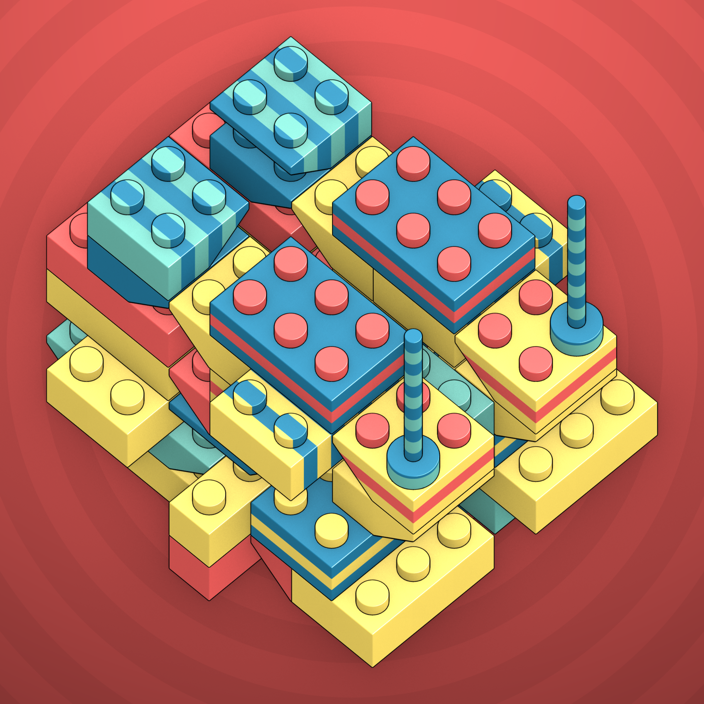 Art Blocks - Art Blocks v2 - Click #293 - NFT # 263000293