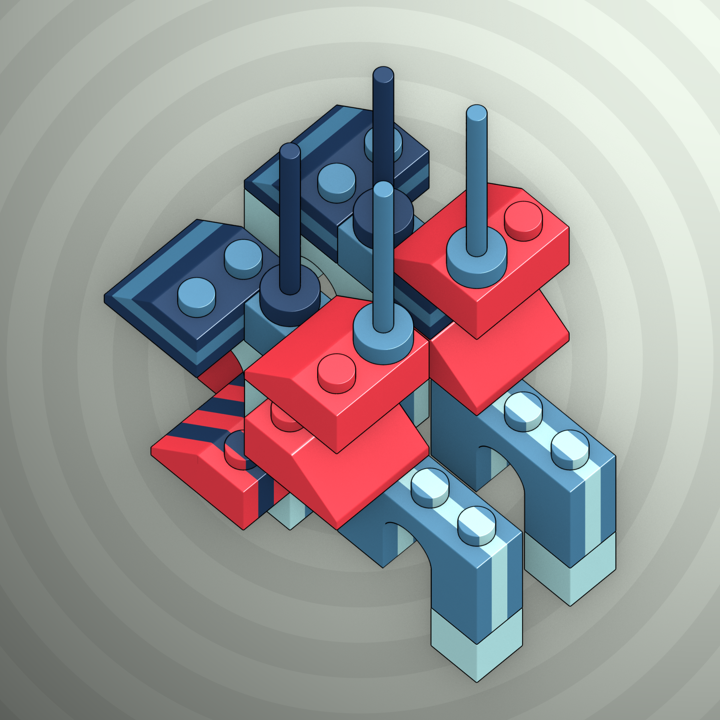 Art Blocks - Art Blocks v2 - Click #296 - NFT # 263000296