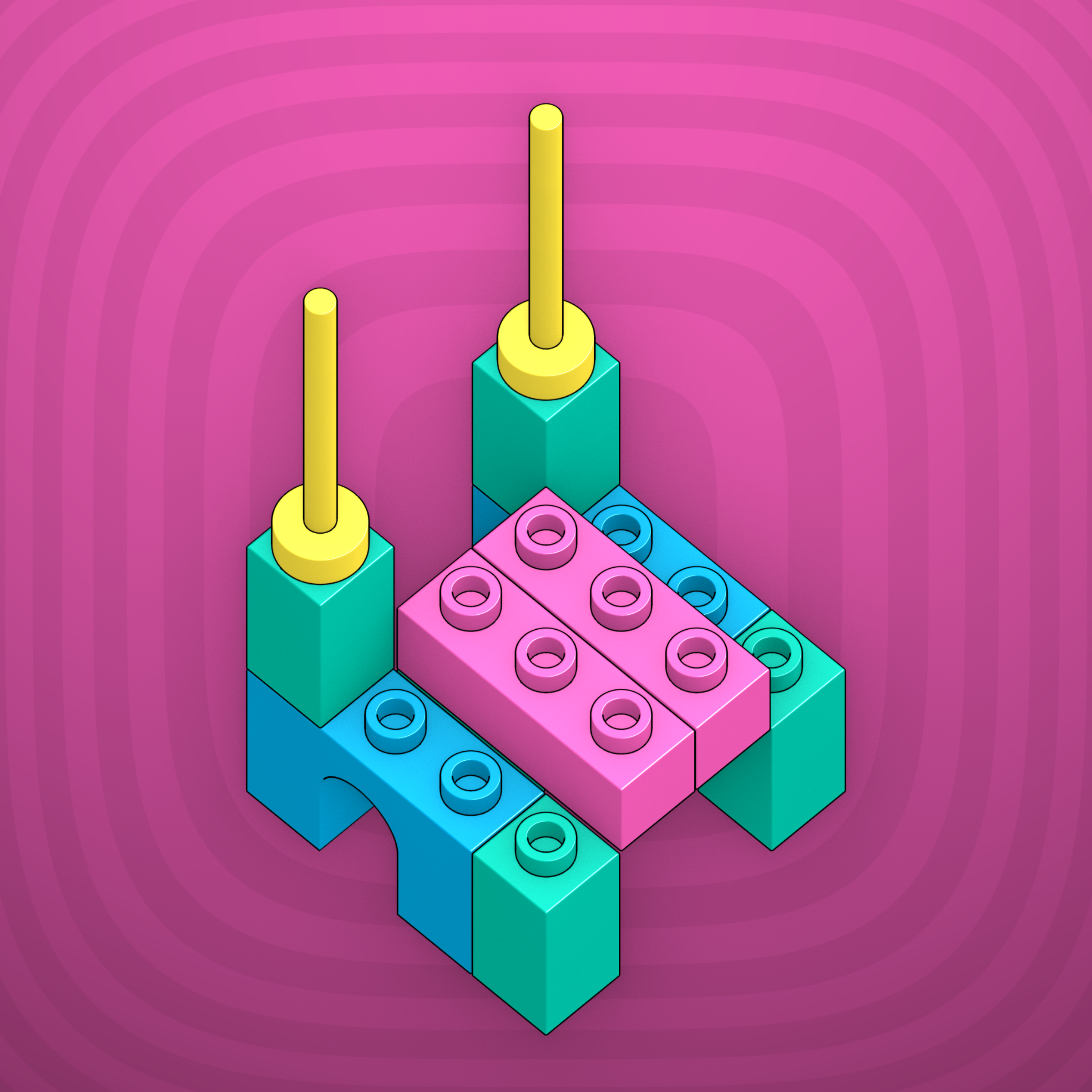 Art Blocks - Art Blocks v2 - Click #299 - NFT # 263000299