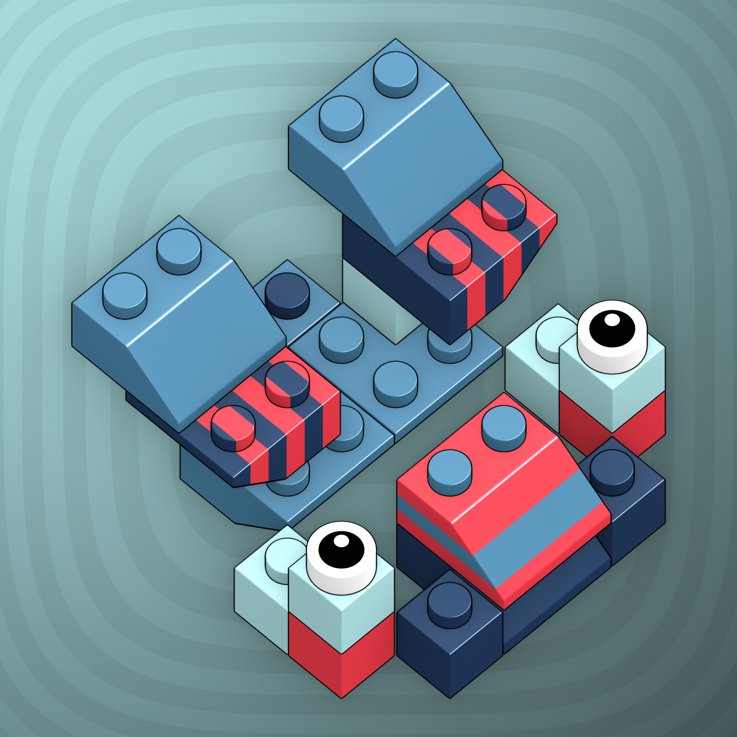 Art Blocks - Art Blocks v2 - Click #302 - NFT # 263000302