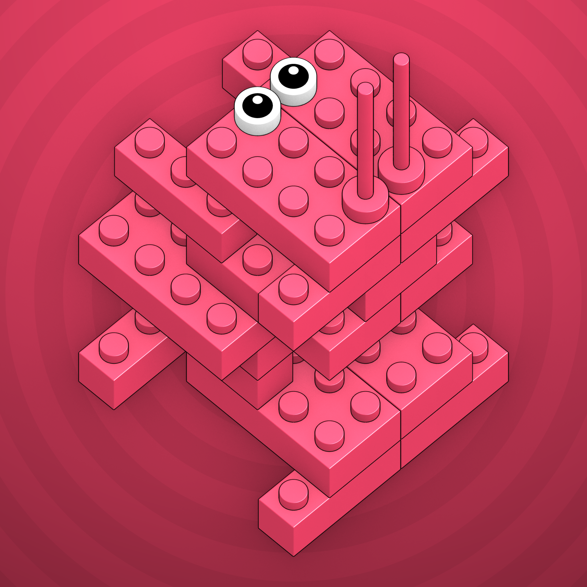 Art Blocks - Art Blocks v2 - Click #310 - NFT # 263000310