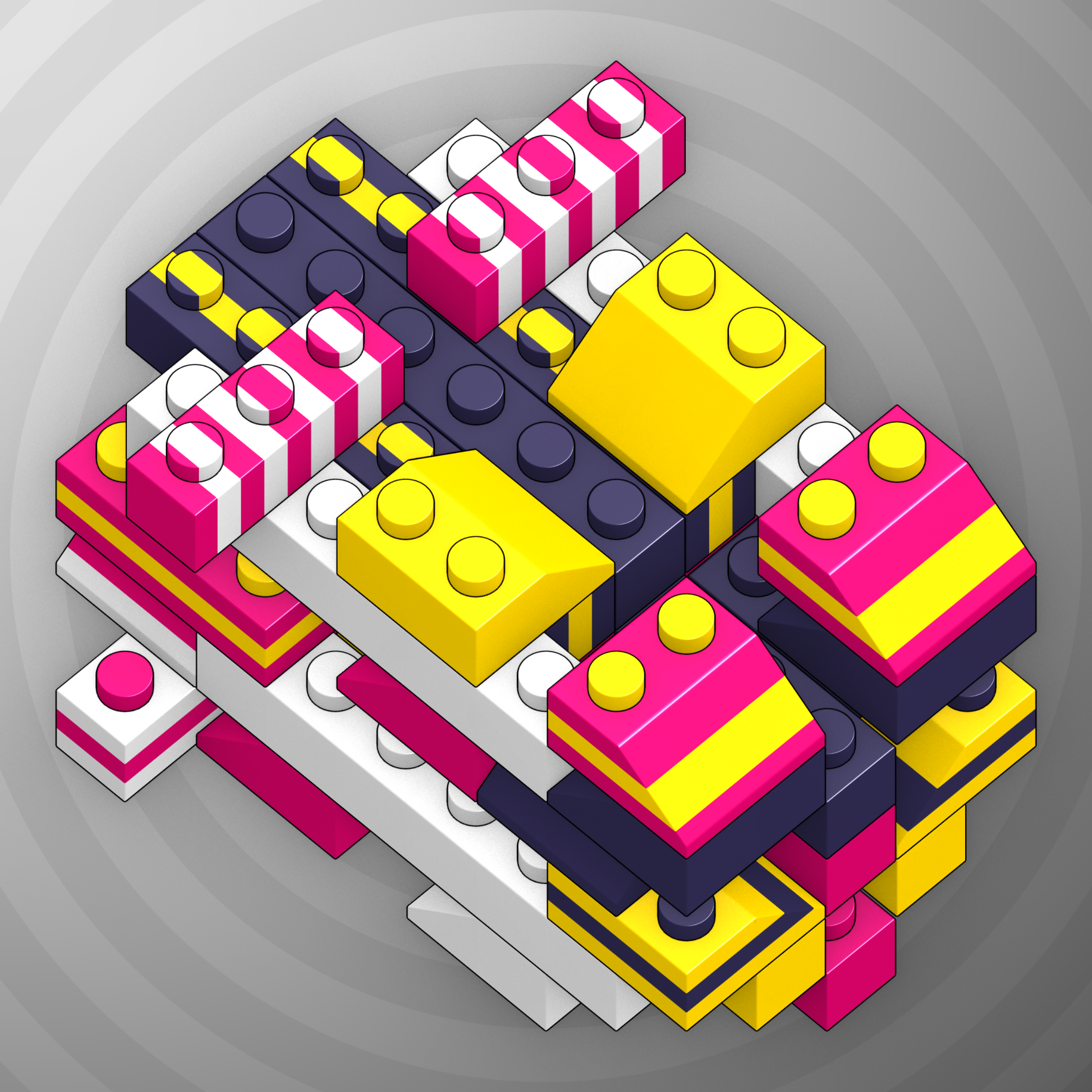 Art Blocks - Art Blocks v2 - Click #313 - NFT # 263000313