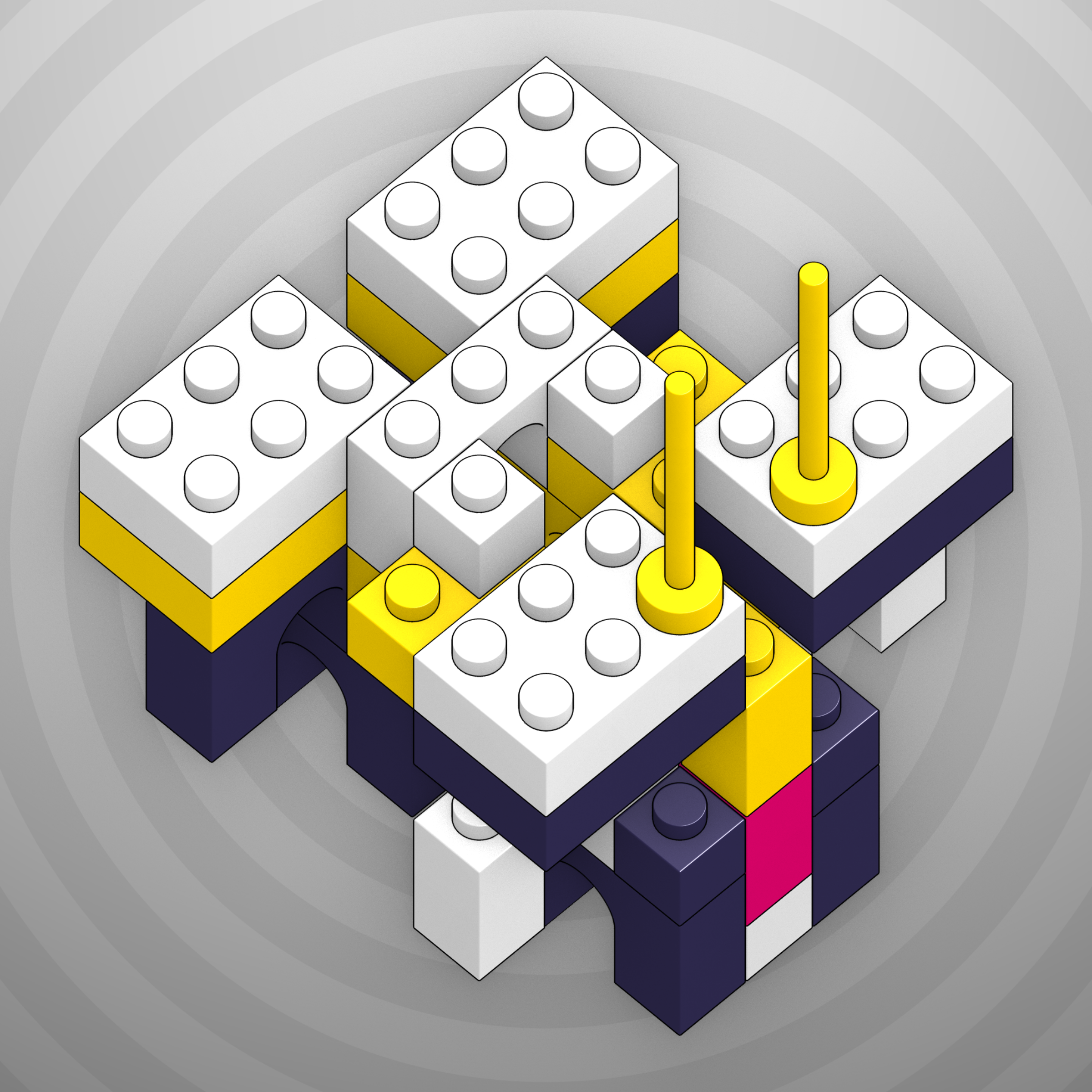 Art Blocks - Art Blocks v2 - Click #322 - NFT # 263000322