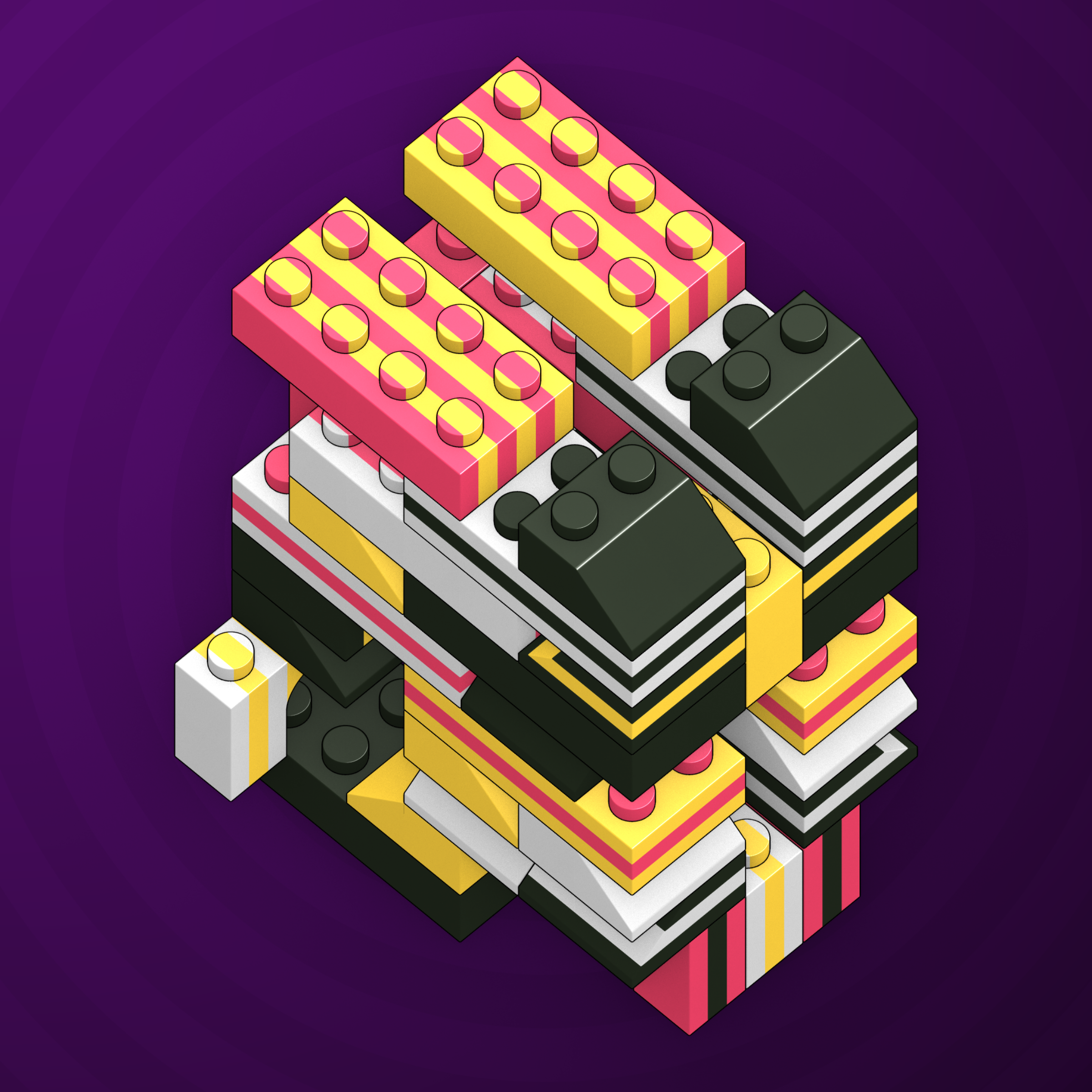 Art Blocks - Art Blocks v2 - Click #328 - NFT # 263000328