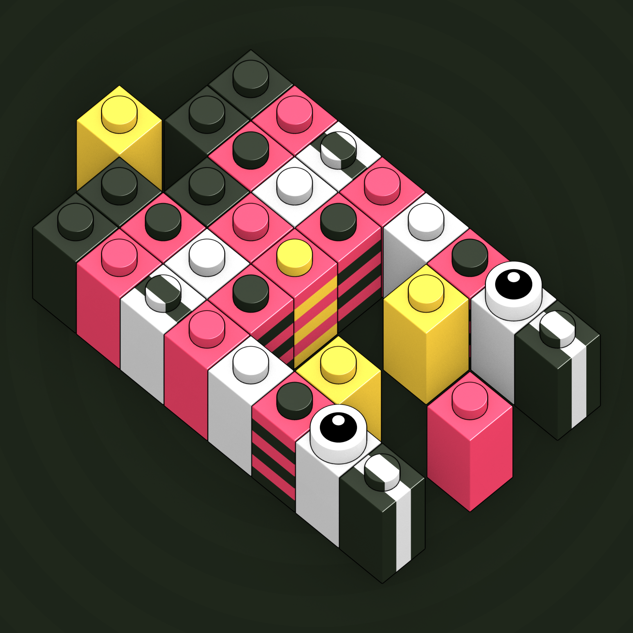 Art Blocks - Art Blocks v2 - Click #330 - NFT # 263000330