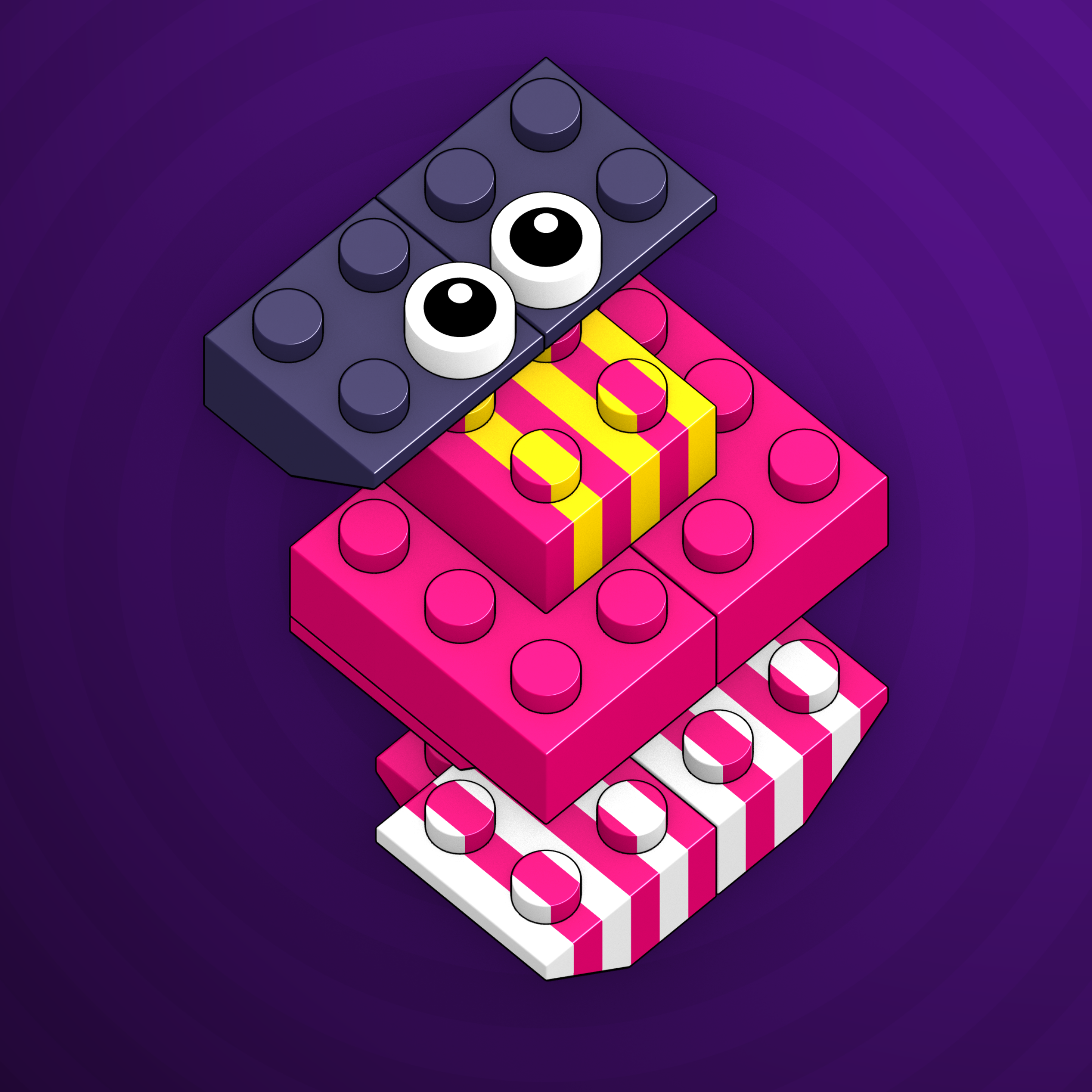 Art Blocks - Art Blocks v2 - Click #335 - NFT # 263000335