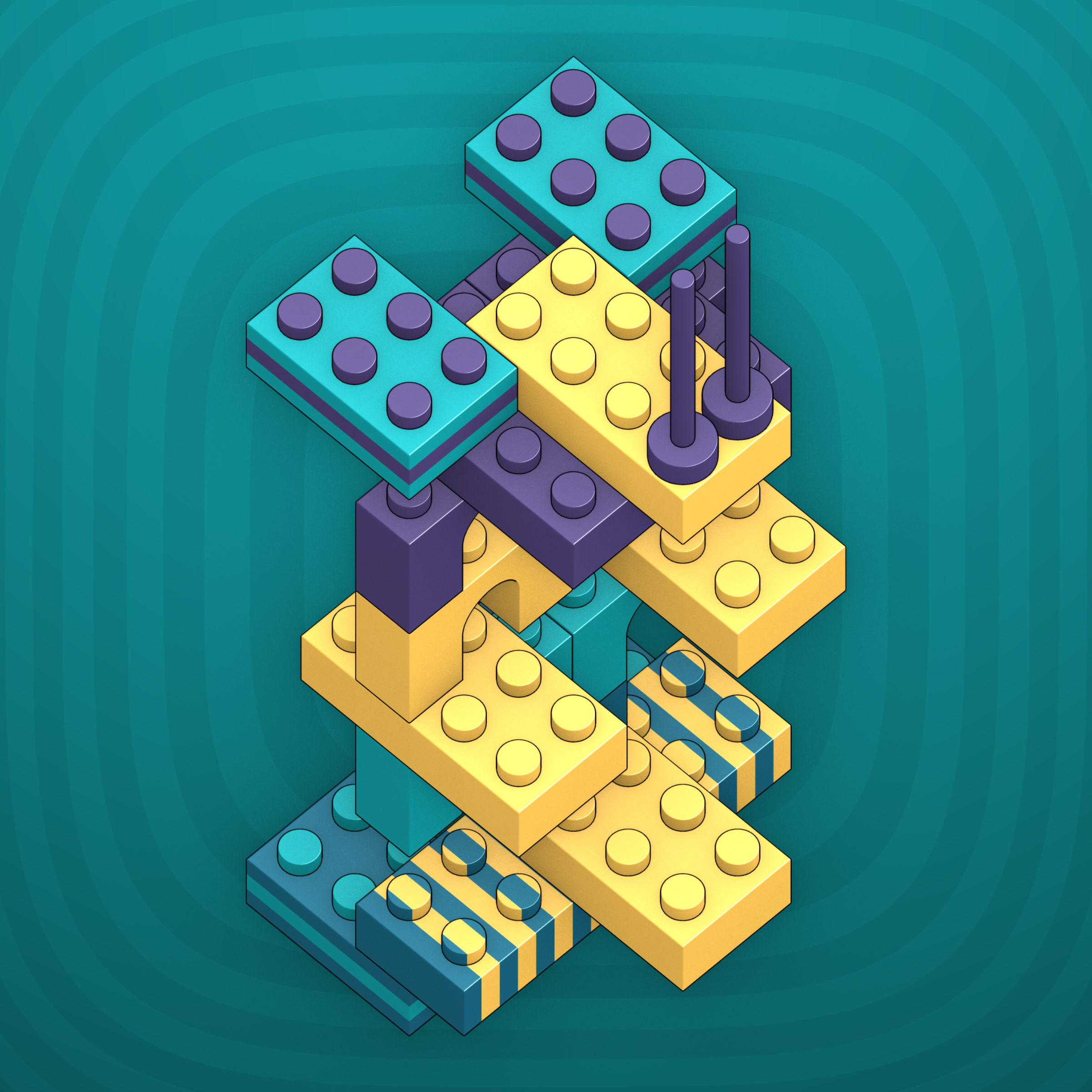 Art Blocks - Art Blocks v2 - Click #336 - NFT # 263000336