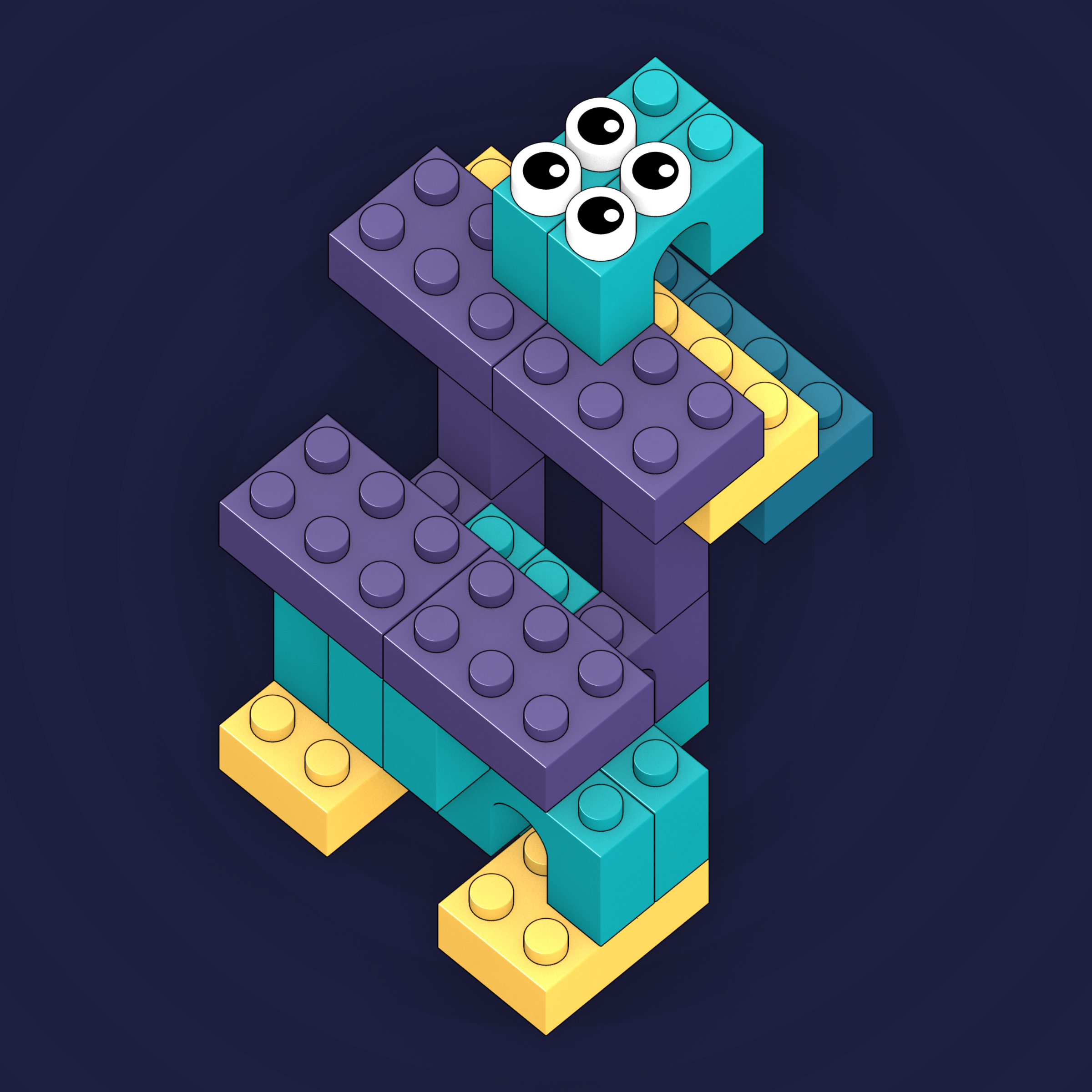 Art Blocks - Art Blocks v2 - Click #337 - NFT # 263000337