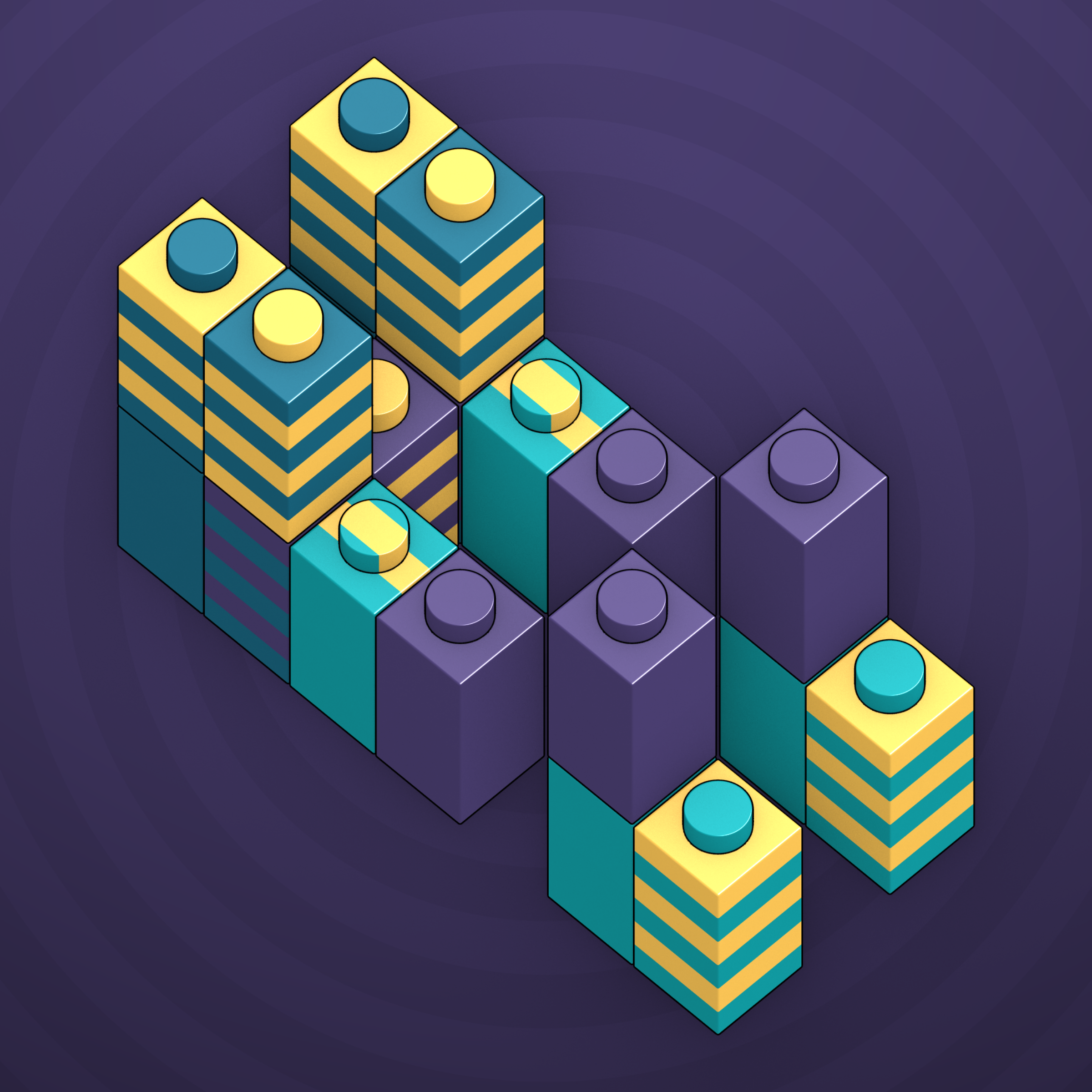 Art Blocks - Art Blocks v2 - Click #341 - NFT # 263000341