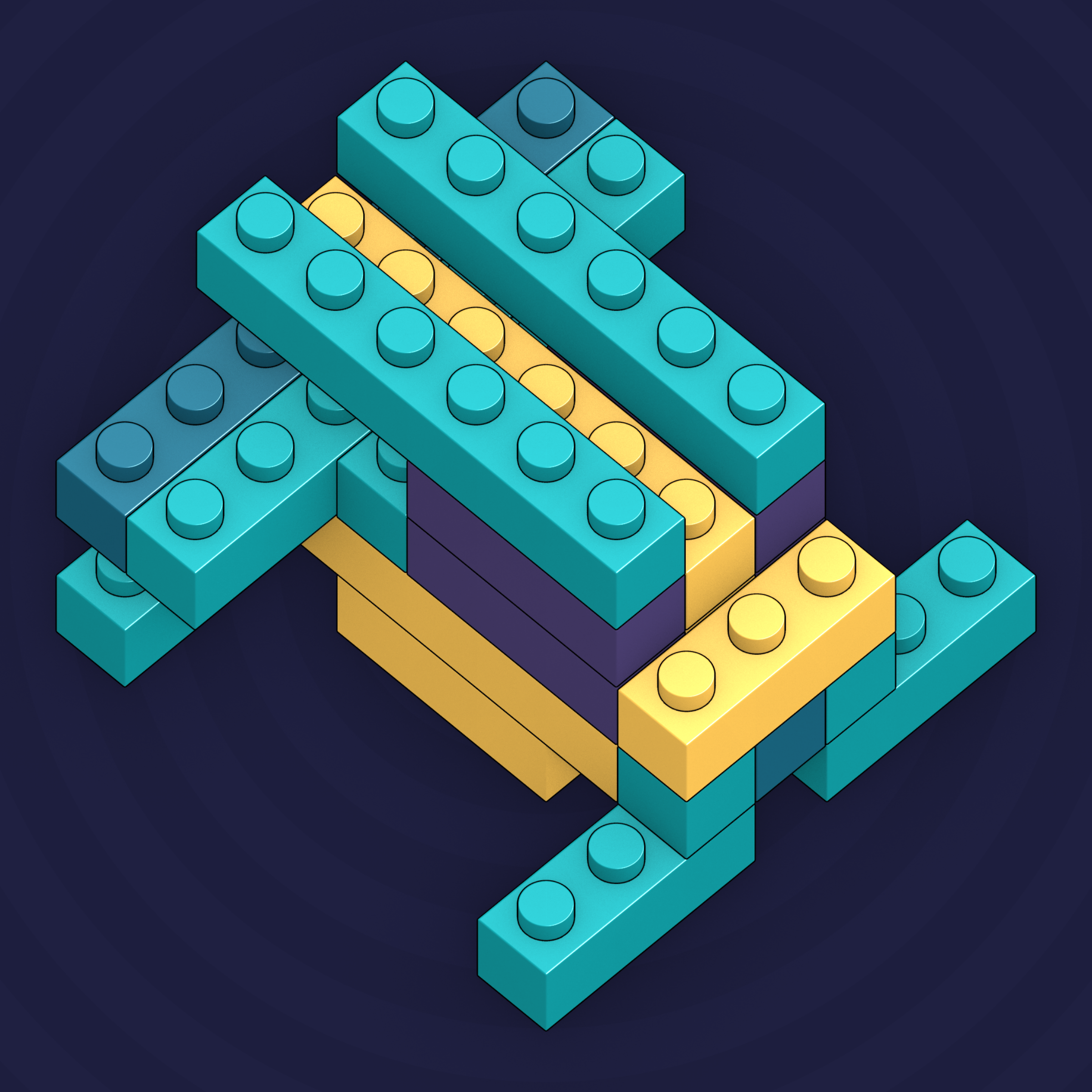 Art Blocks - Art Blocks v2 - Click #344 - NFT # 263000344