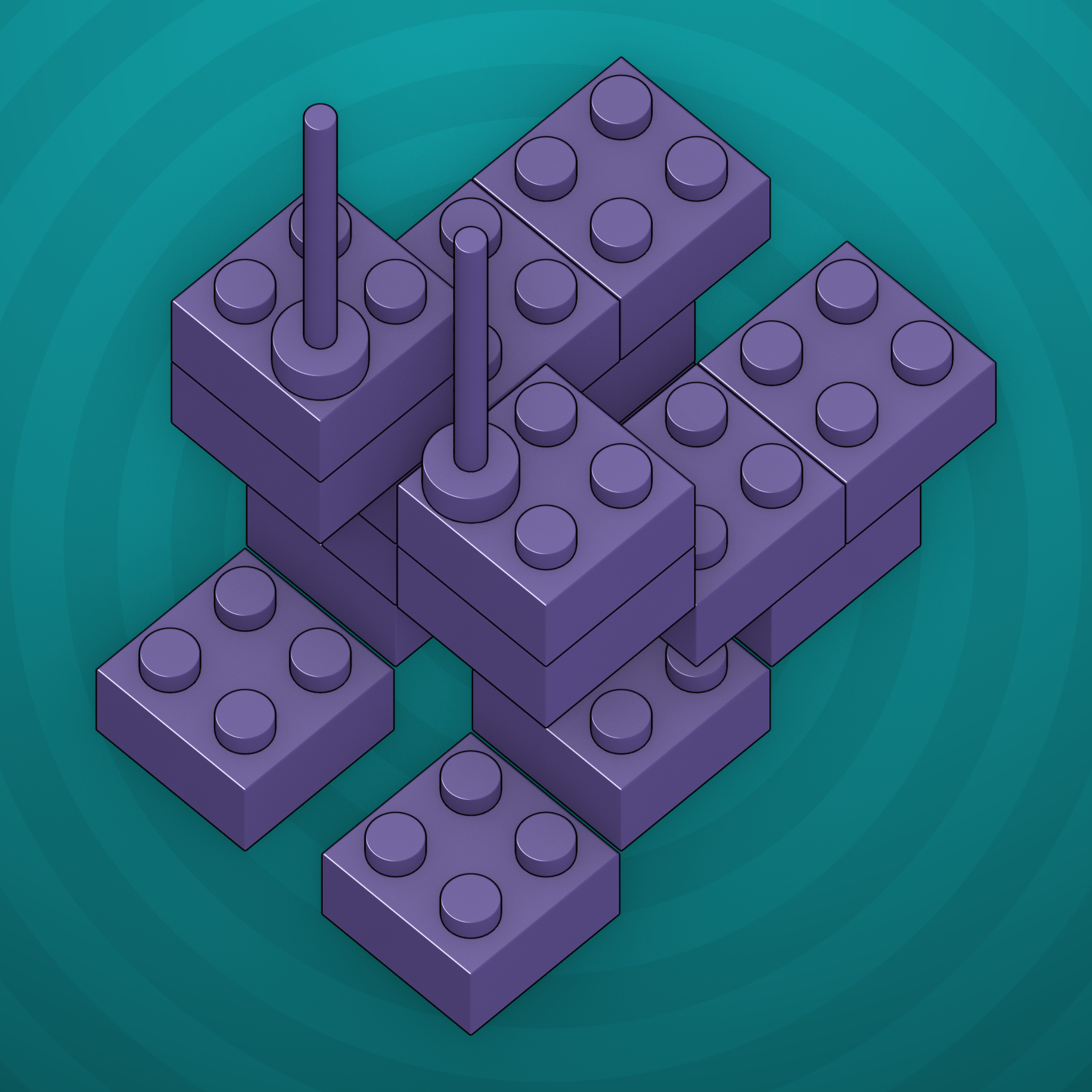 Art Blocks - Art Blocks v2 - Click #346 - NFT # 263000346