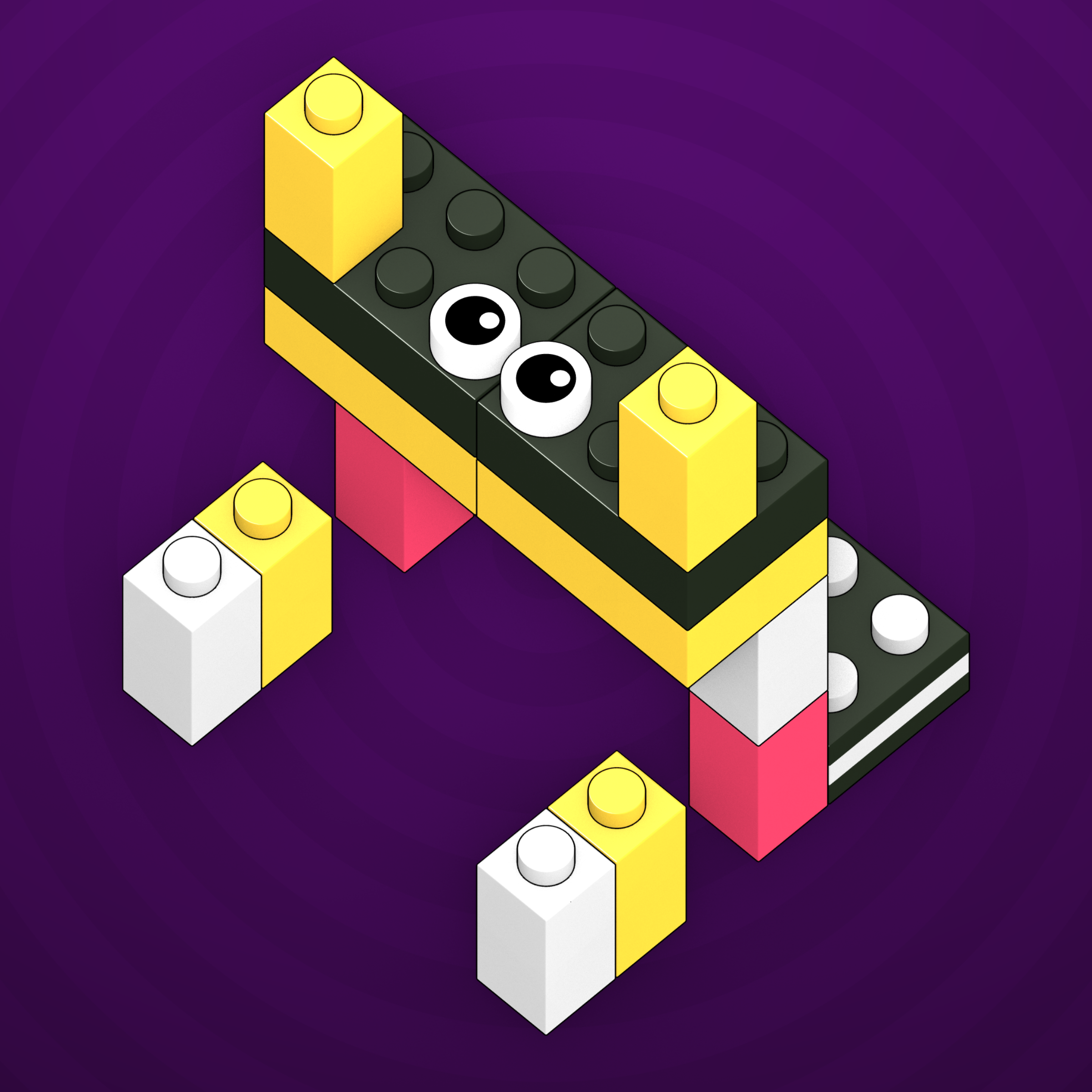 Art Blocks - Art Blocks v2 - Click #349 - NFT # 263000349