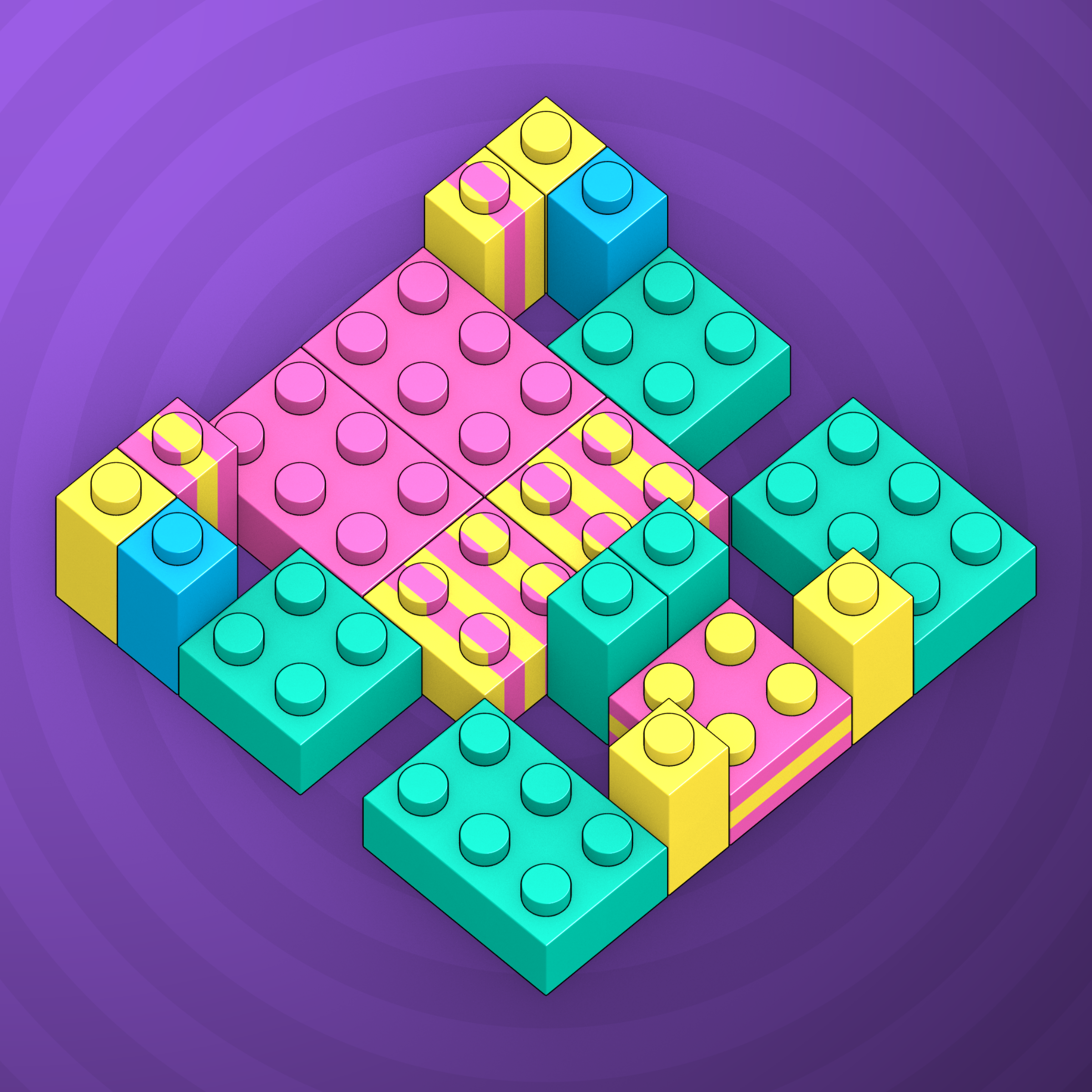 Art Blocks - Art Blocks v2 - Click #350 - NFT # 263000350