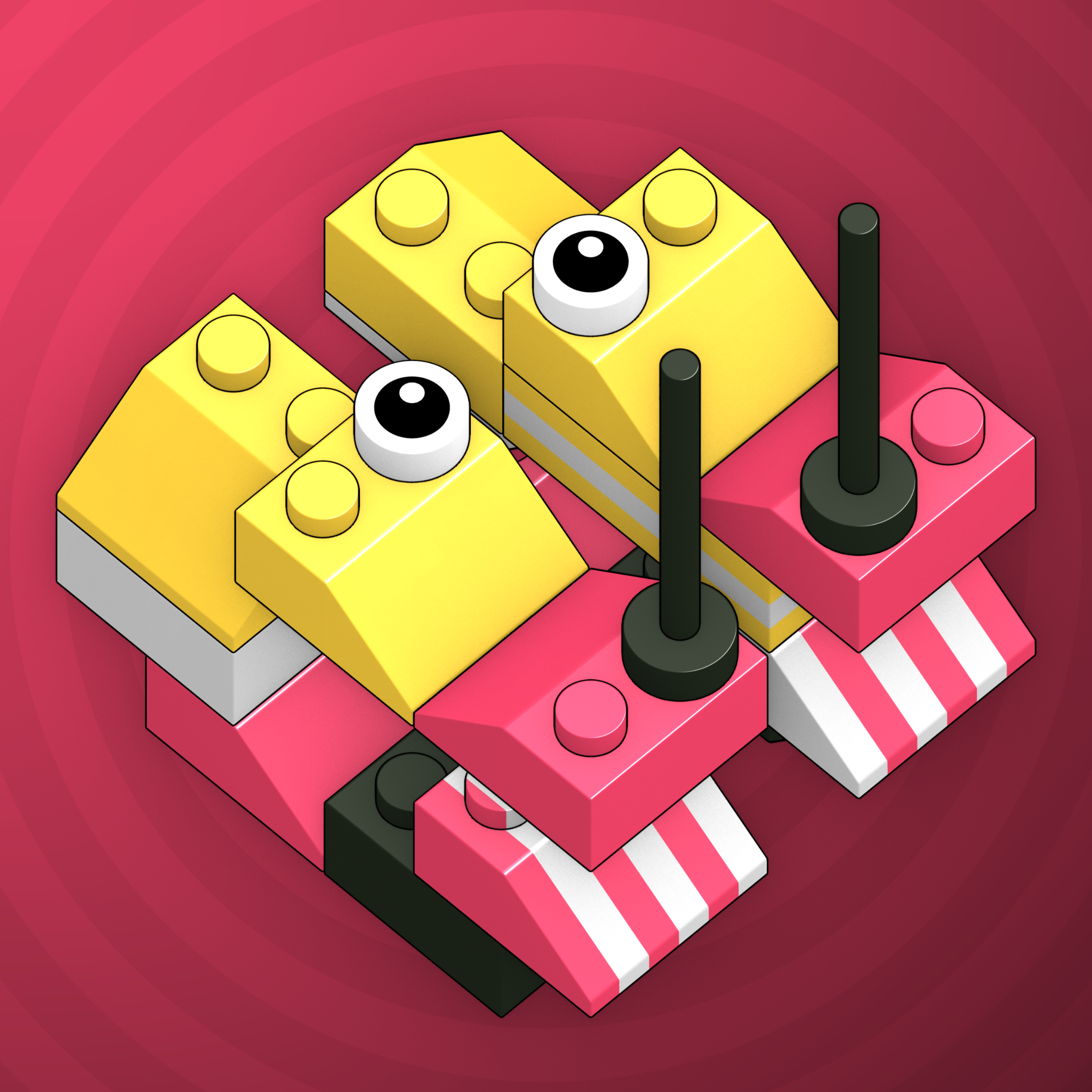 Art Blocks - Art Blocks v2 - Click #351 - NFT # 263000351