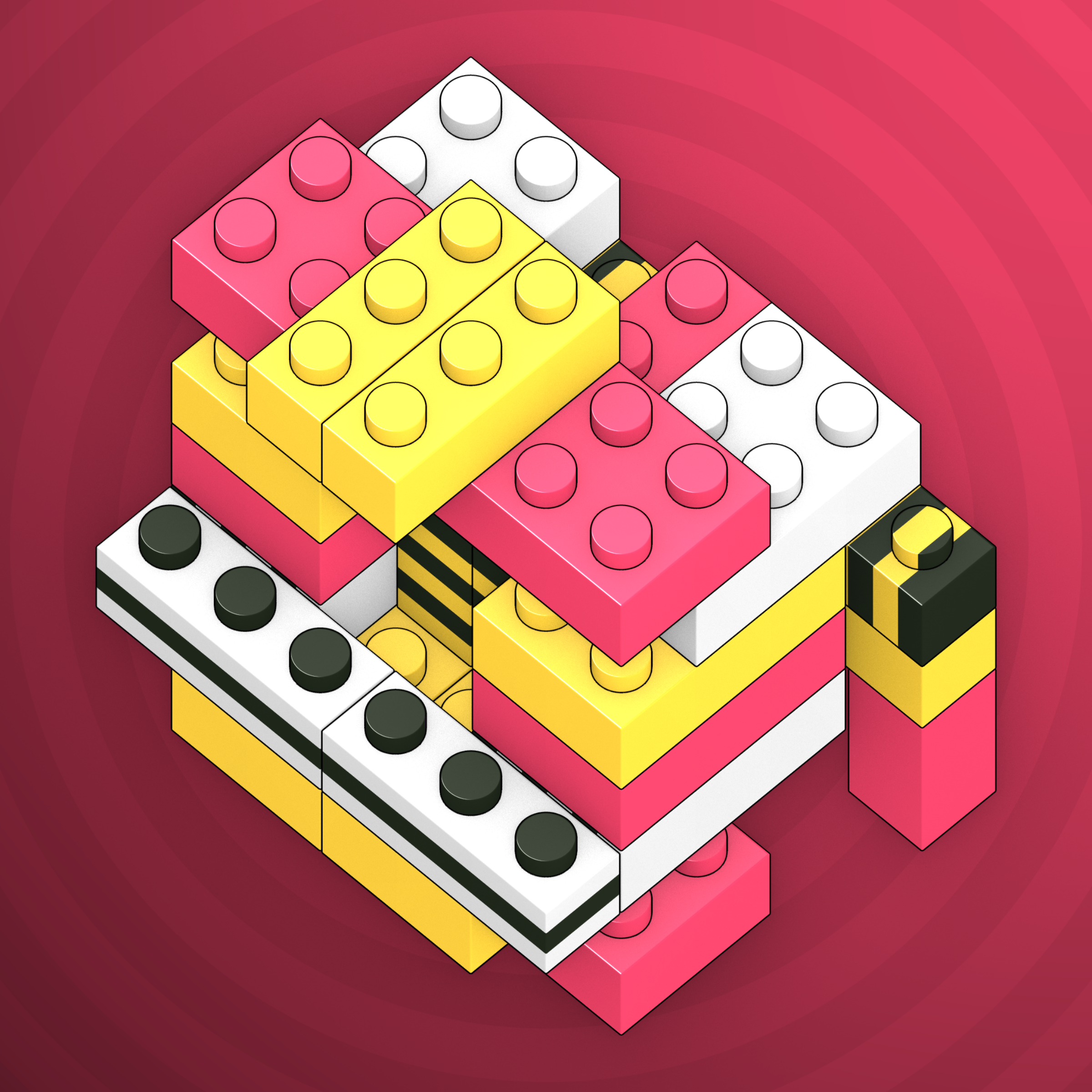 Art Blocks - Art Blocks v2 - Click #352 - NFT # 263000352