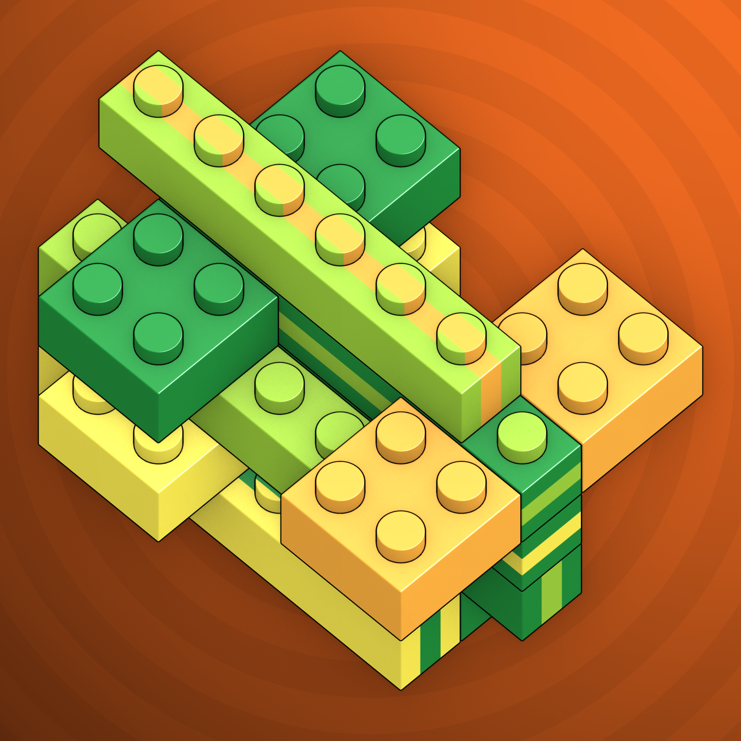 Art Blocks - Art Blocks v2 - Click #355 - NFT # 263000355