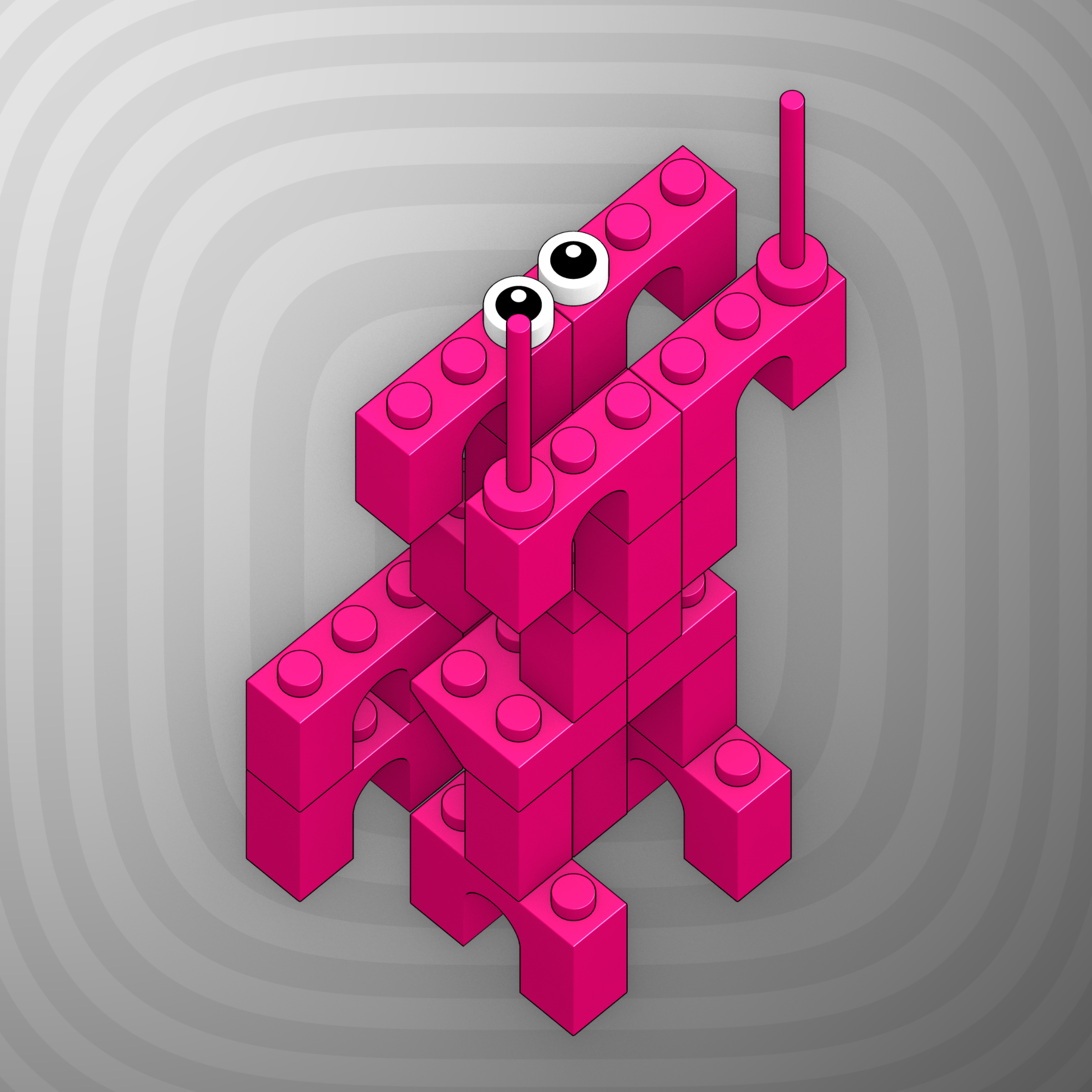 Art Blocks - Art Blocks v2 - Click #356 - NFT # 263000356