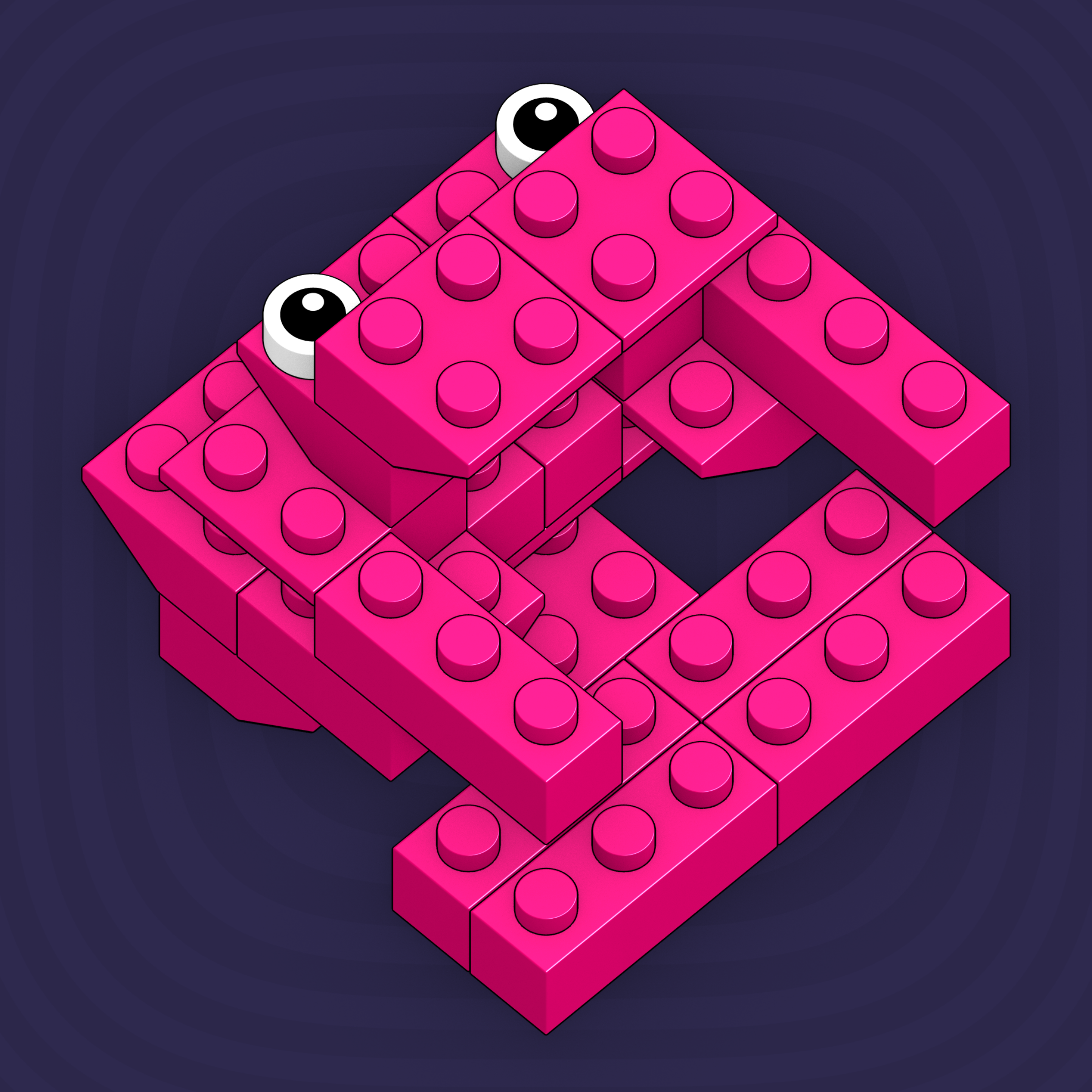 Art Blocks - Art Blocks v2 - Click #358 - NFT # 263000358