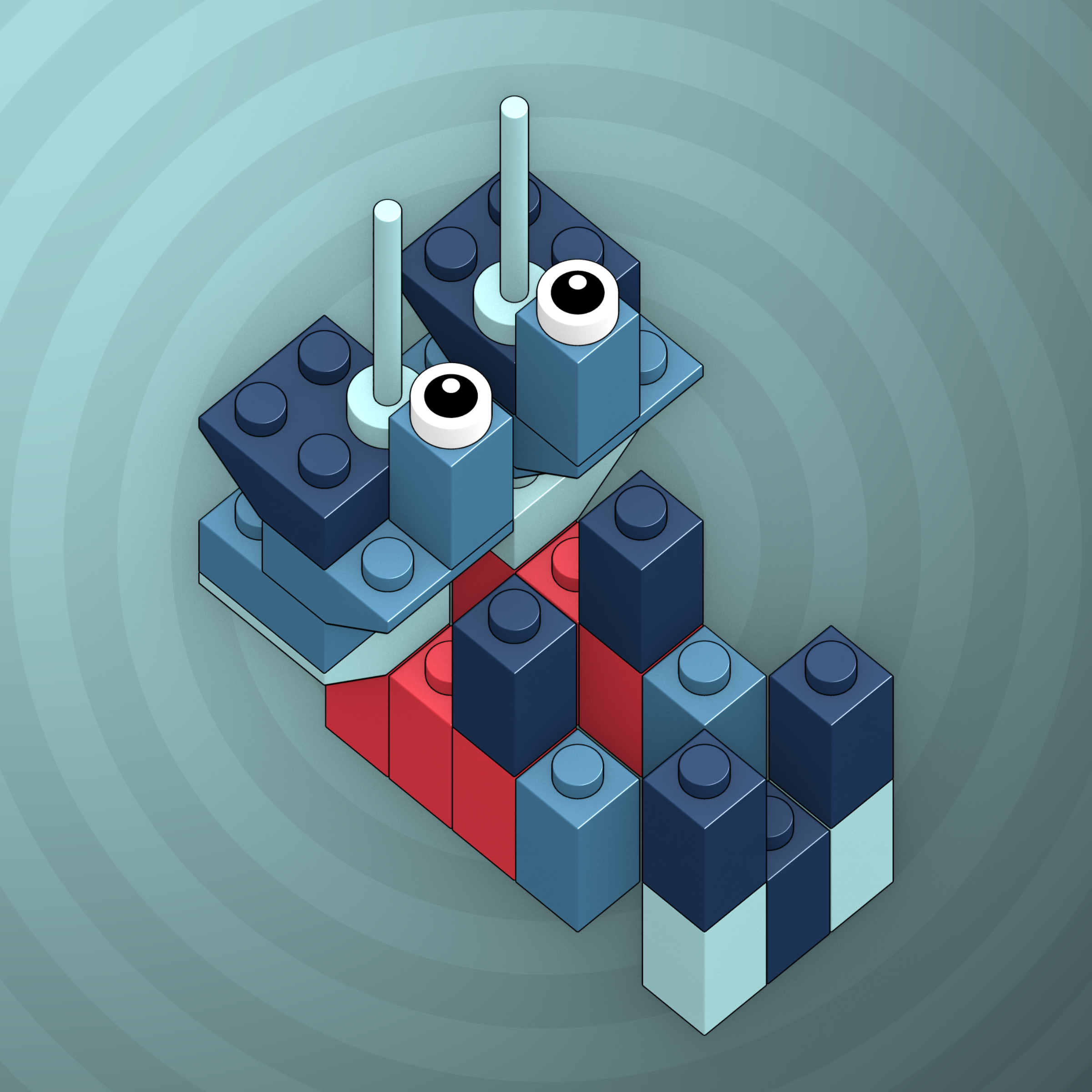 Art Blocks - Art Blocks v2 - Click #364 - NFT # 263000364