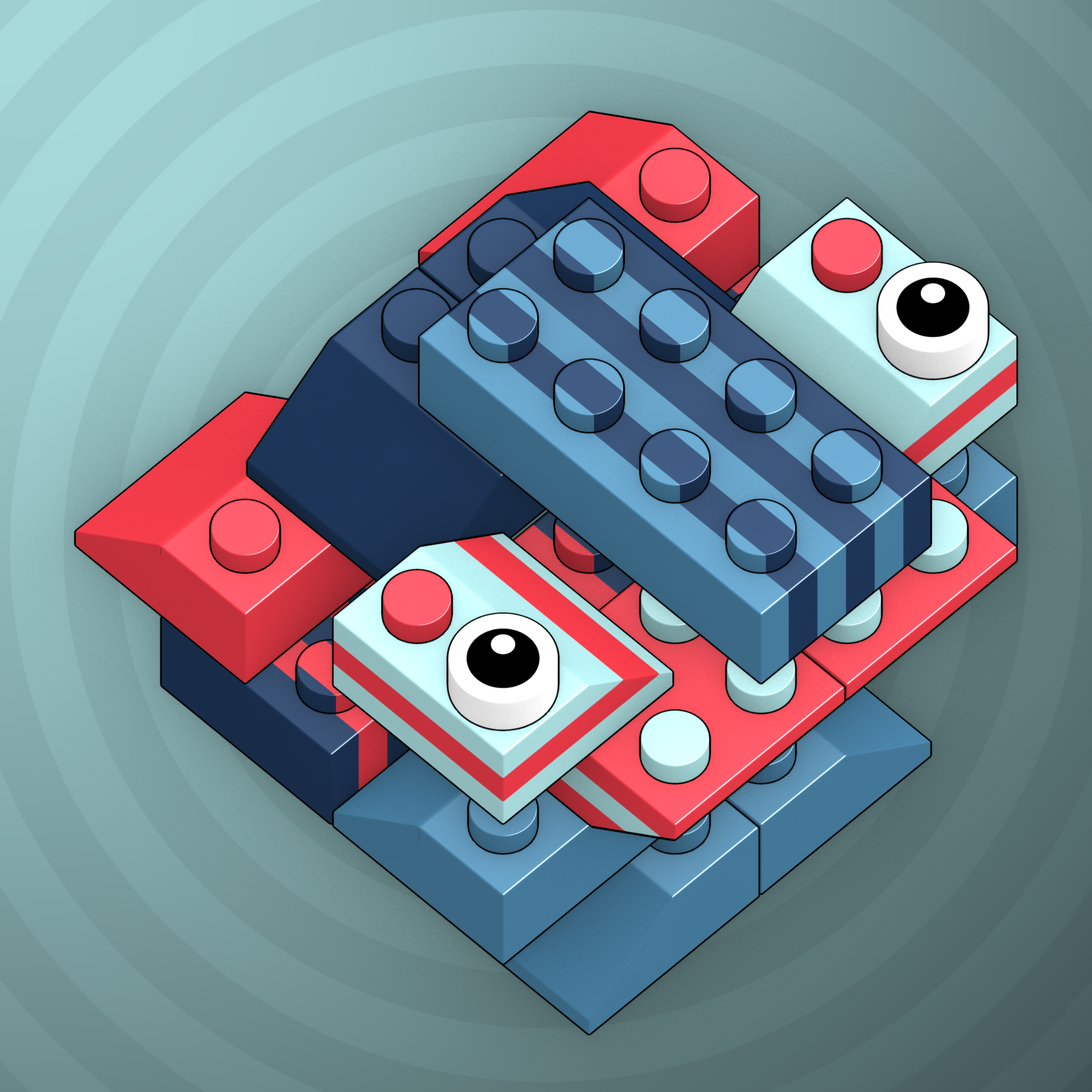 Art Blocks - Art Blocks v2 - Click #366 - NFT # 263000366