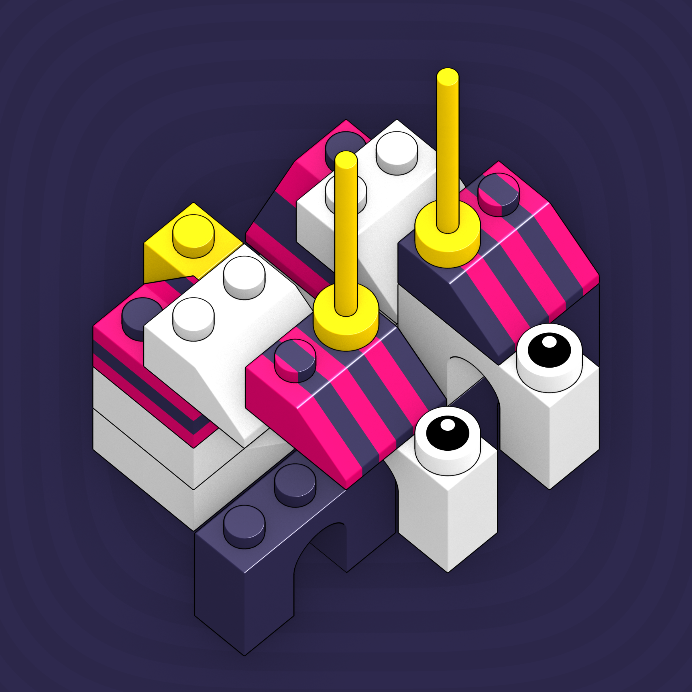 Art Blocks - Art Blocks v2 - Click #367 - NFT # 263000367