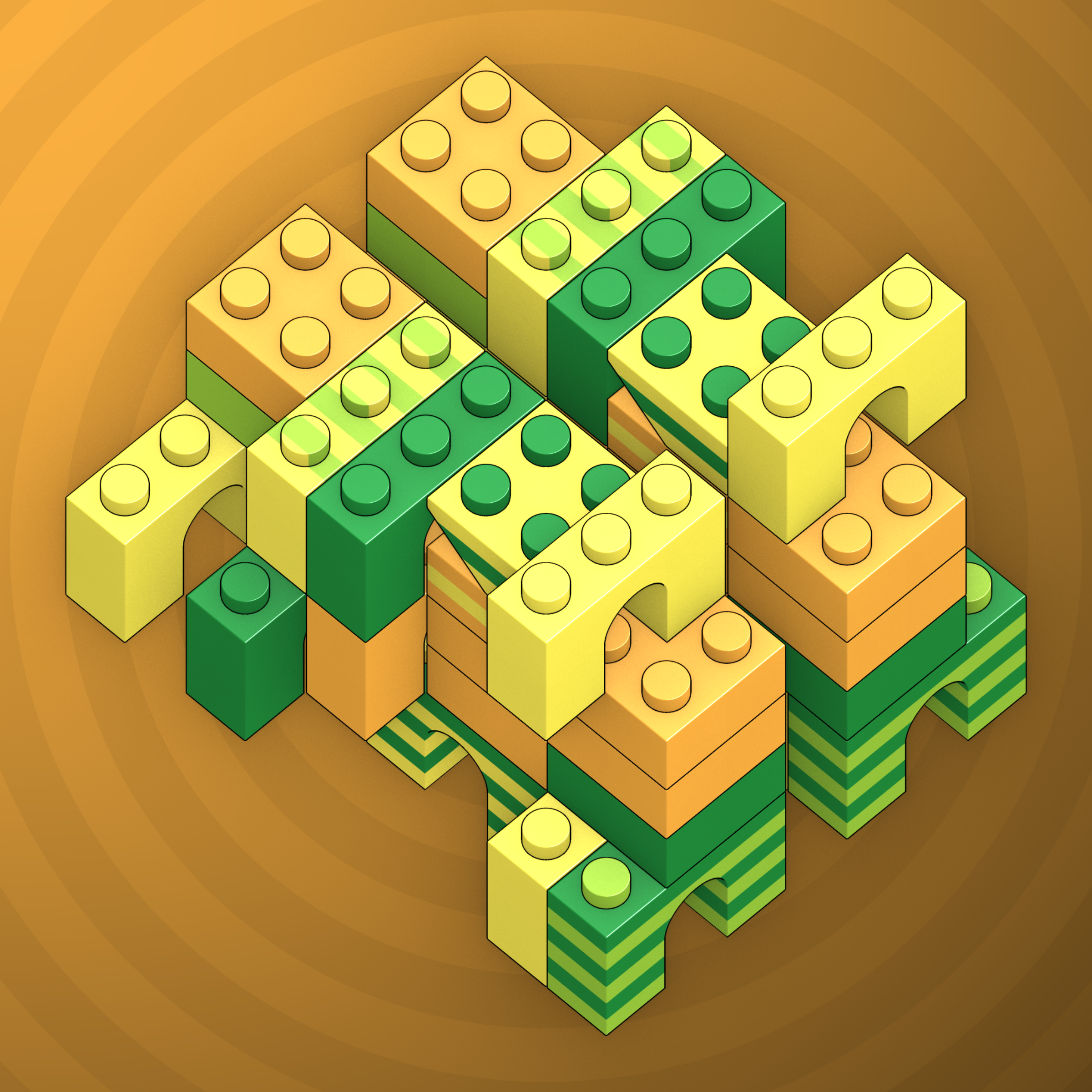 Art Blocks - Art Blocks v2 - Click #371 - NFT # 263000371