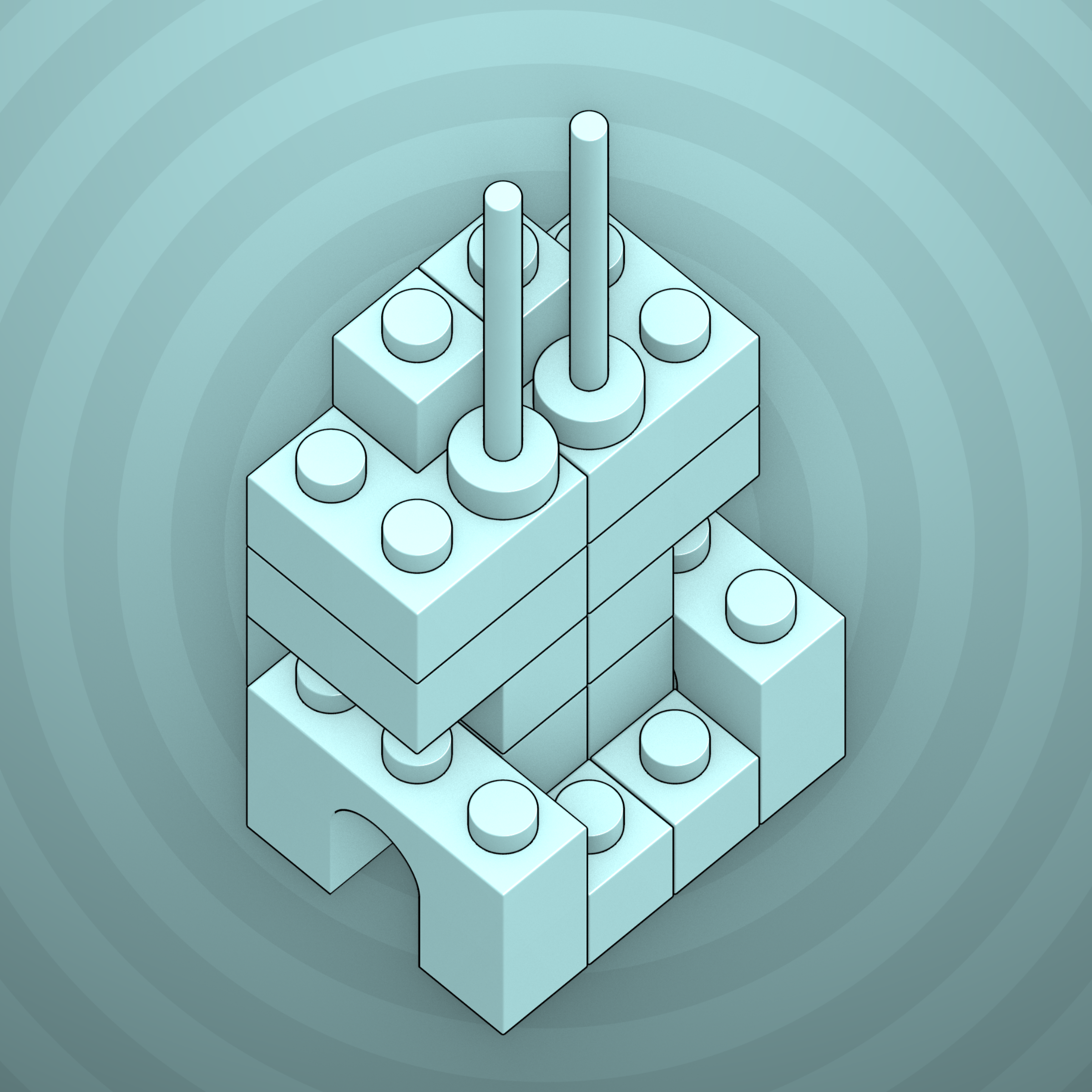 Art Blocks - Art Blocks v2 - Click #372 - NFT # 263000372