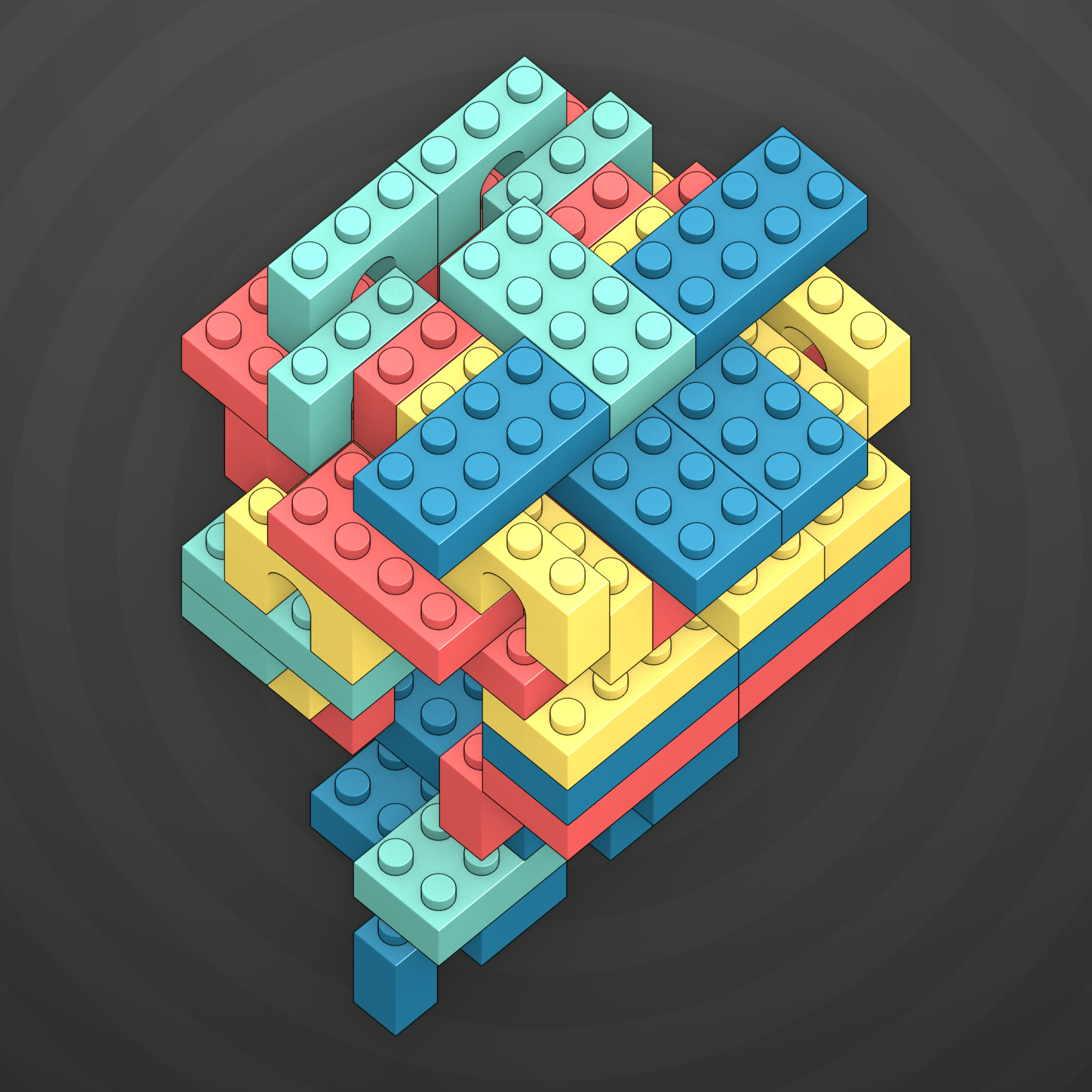 Art Blocks - Art Blocks v2 - Click #374 - NFT # 263000374